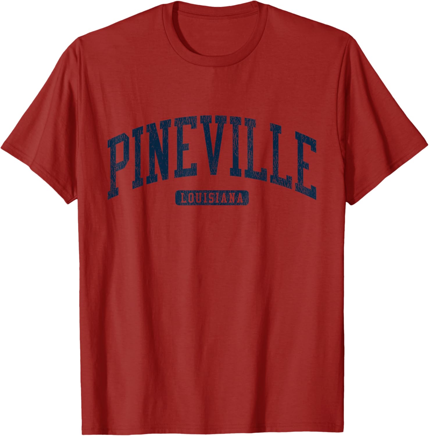 Pineville Louisiana College Blue T-Shirt for Students and Alumni - 10