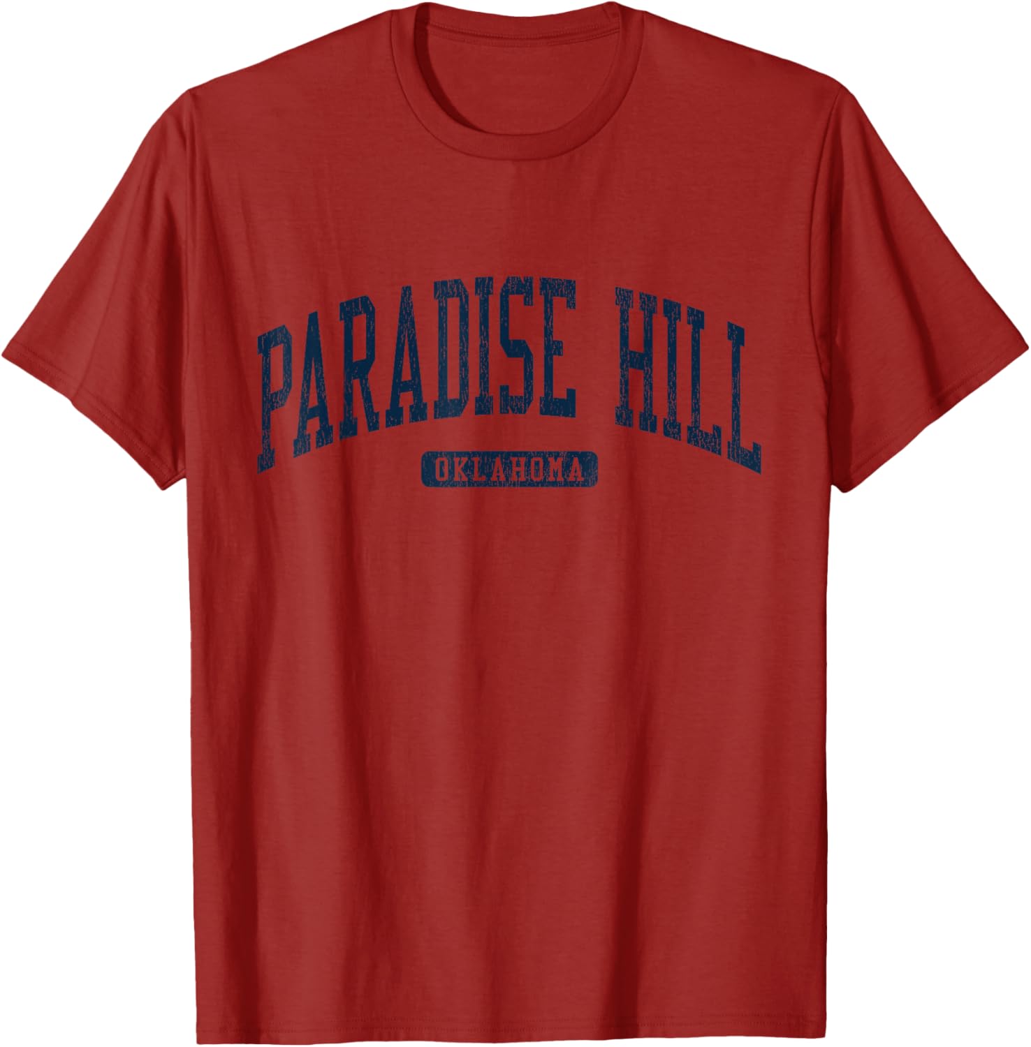 Paradise Hill College University Blue T-Shirt for Comfortable Style - 16