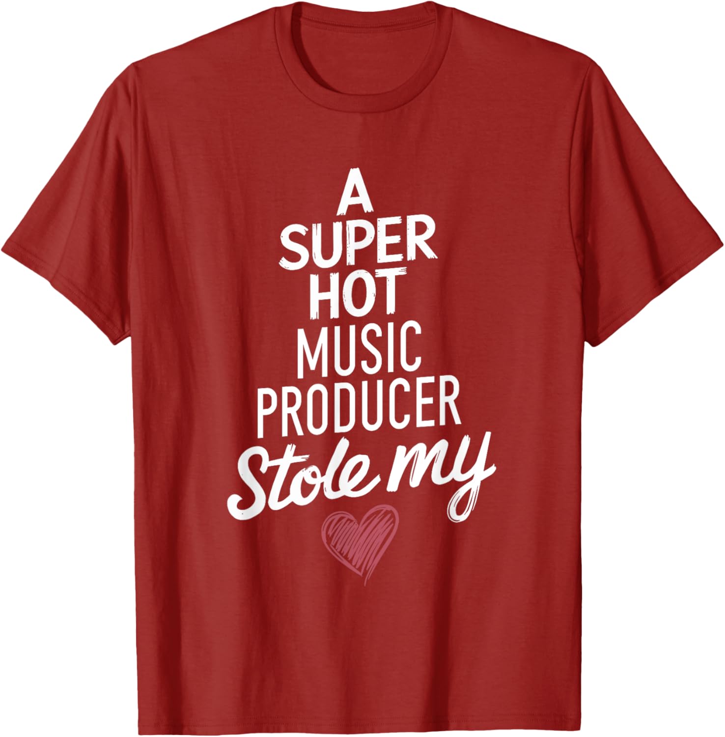 Super Hot Music Producer Stole My Heart Valentine's Day T-Shirt - 13