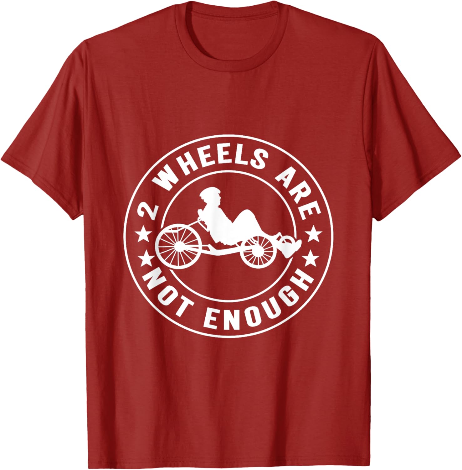 Recumbent Trike Cycling T-Shirt for Enthusiasts - Fun and Comfortable Wear - 7