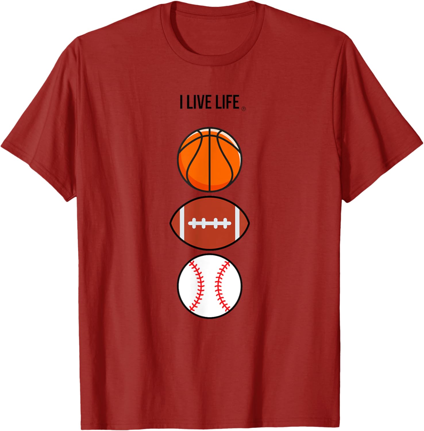 Ultimate Sports Fan T-Shirt for Basketball Football Baseball Lovers - 17