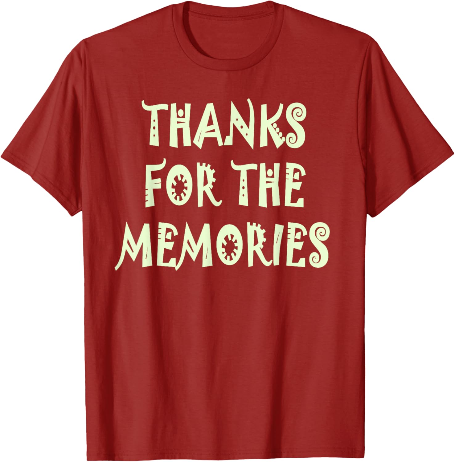 Thanks for the Memories T-Shirt Perfect for Nostalgic Moments - 18