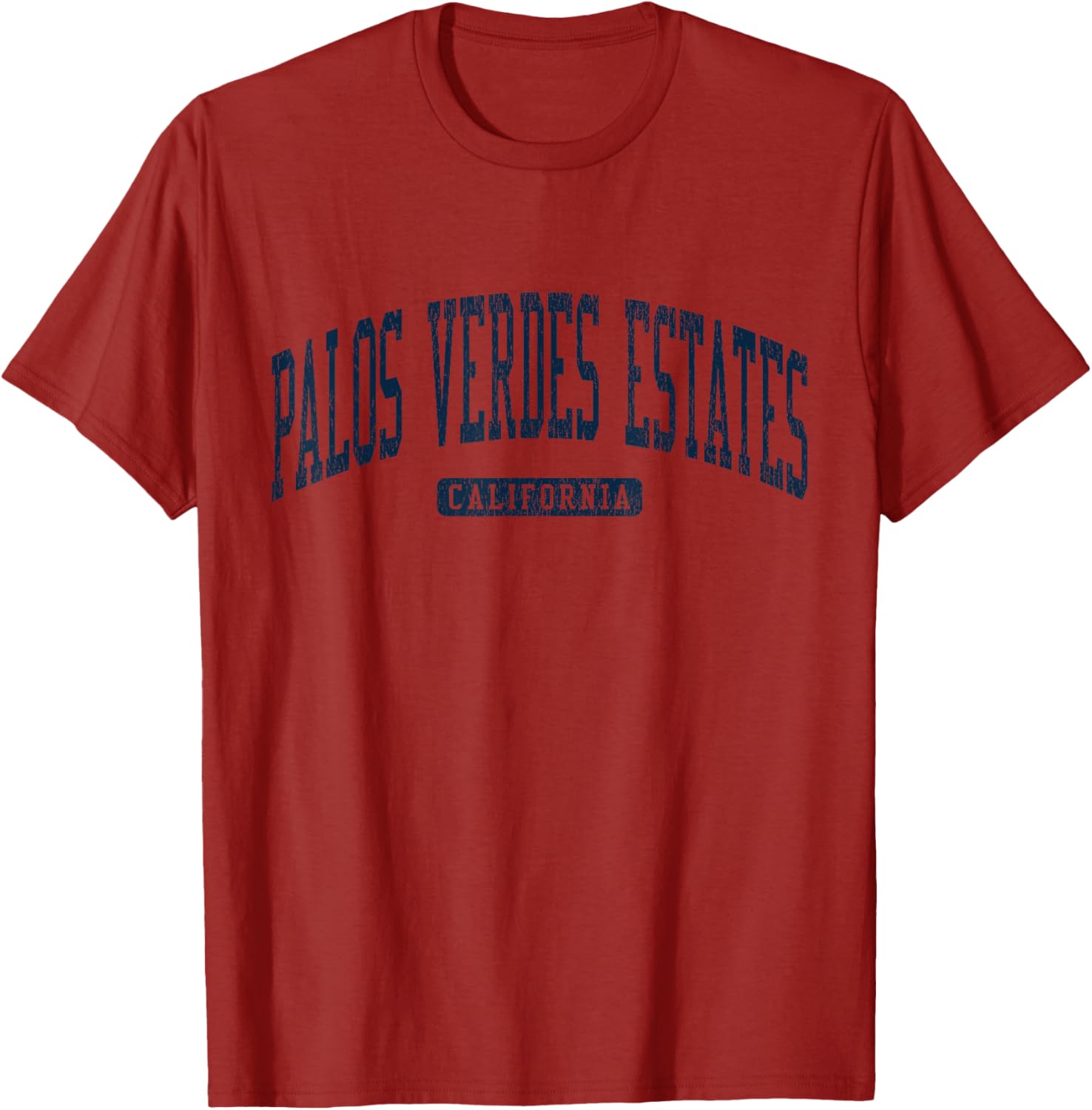 Palos Verdes Estates College Style T-Shirt for Casual Wear - 14