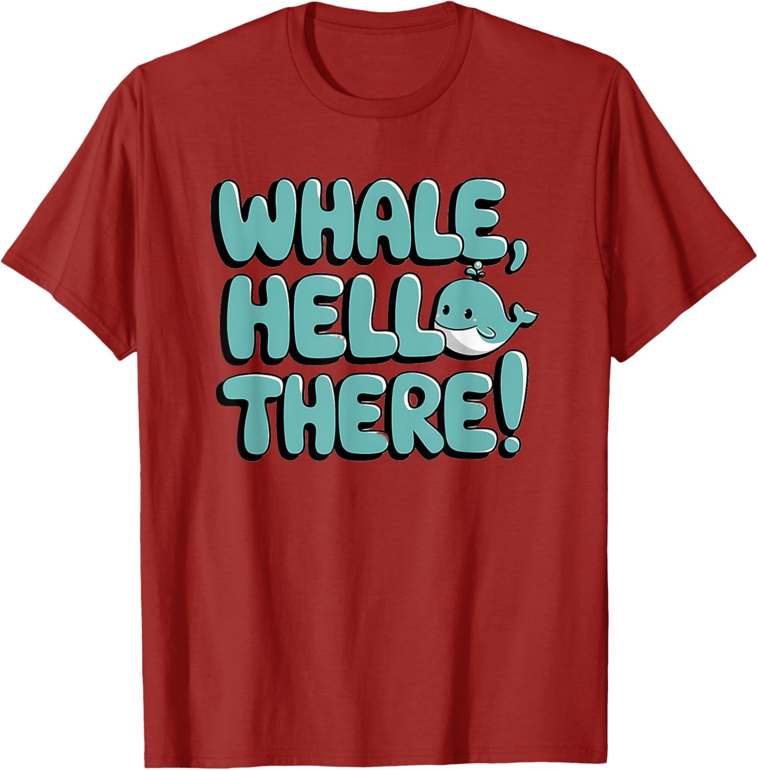 Whale Hello There Cute Ocean Pun T-Shirt for Animal Lovers - 4