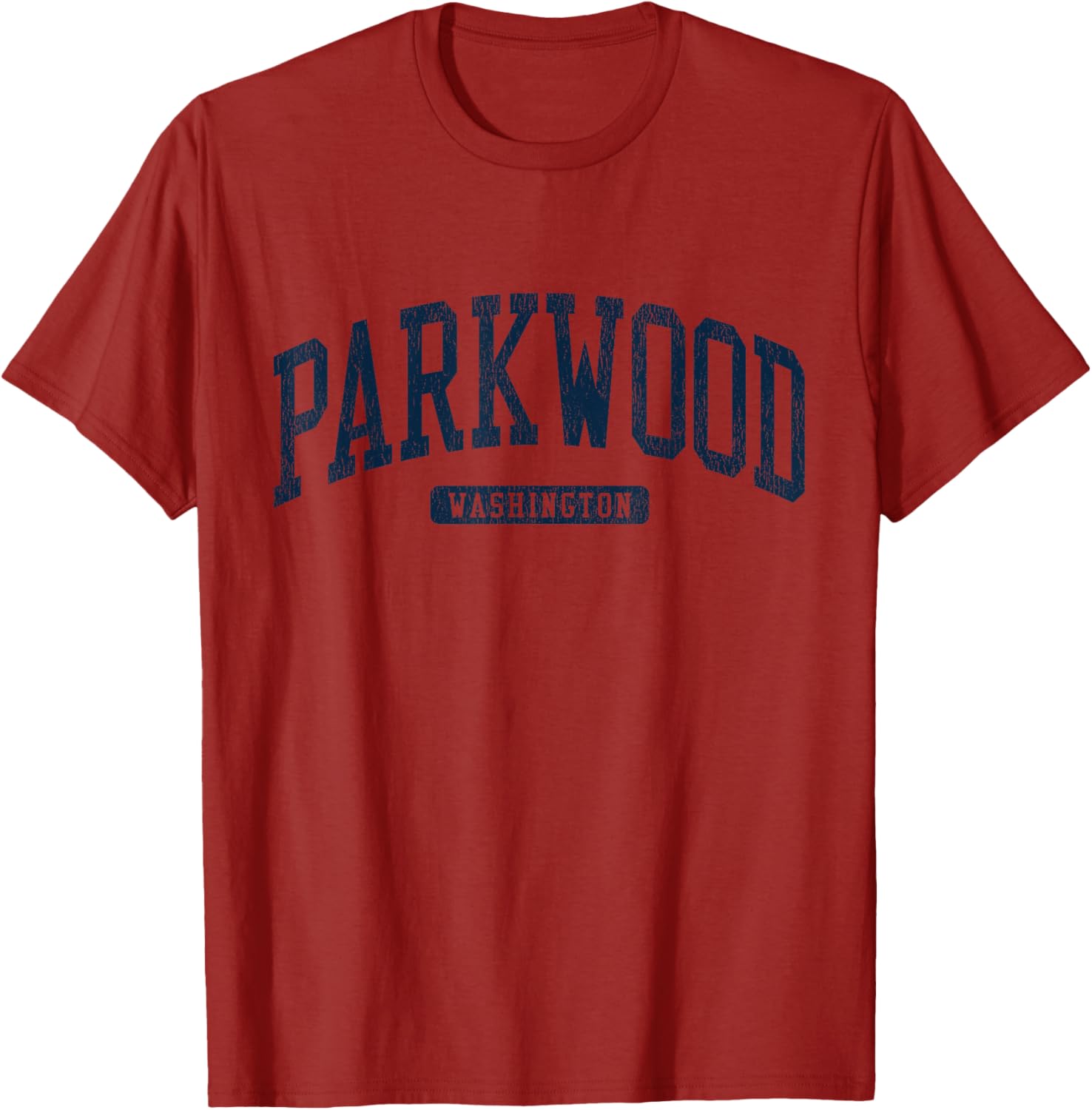 Parkwood College University Style Blue T-Shirt for Comfortable Casual Wear - 7