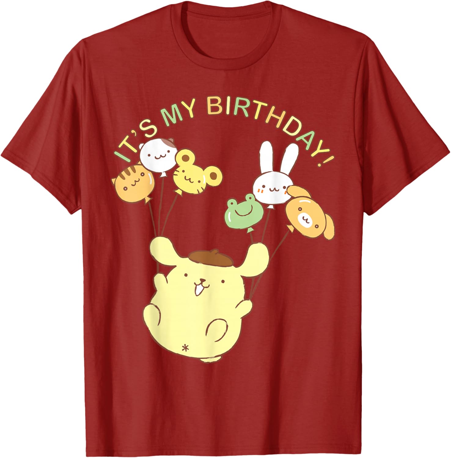 Pompompurin It's My Birthday T-Shirt Cute Design for Celebrations - 11