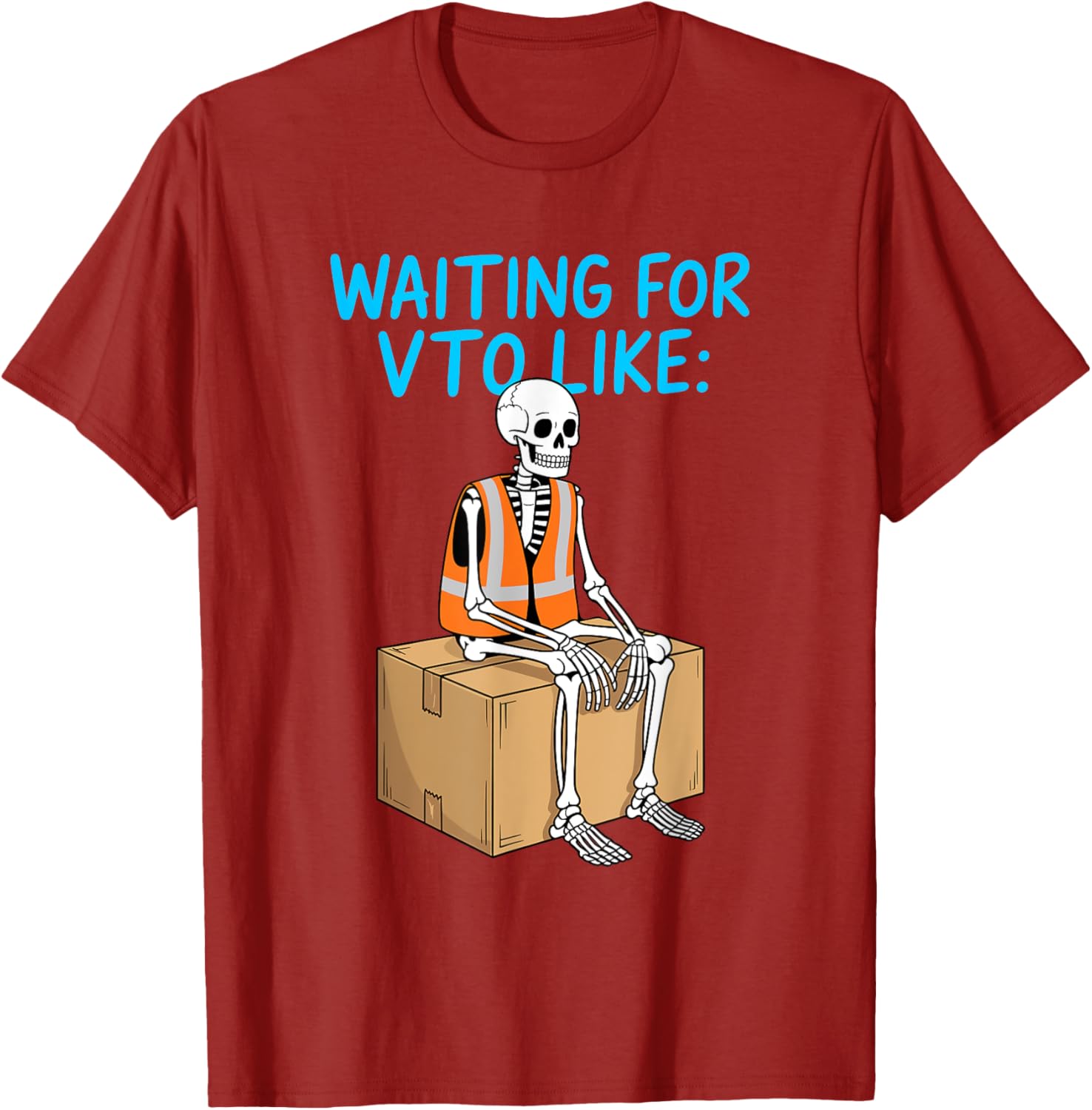 VTO Coworker Associate Skeleton T-Shirt for Fun Office Vibes - 16