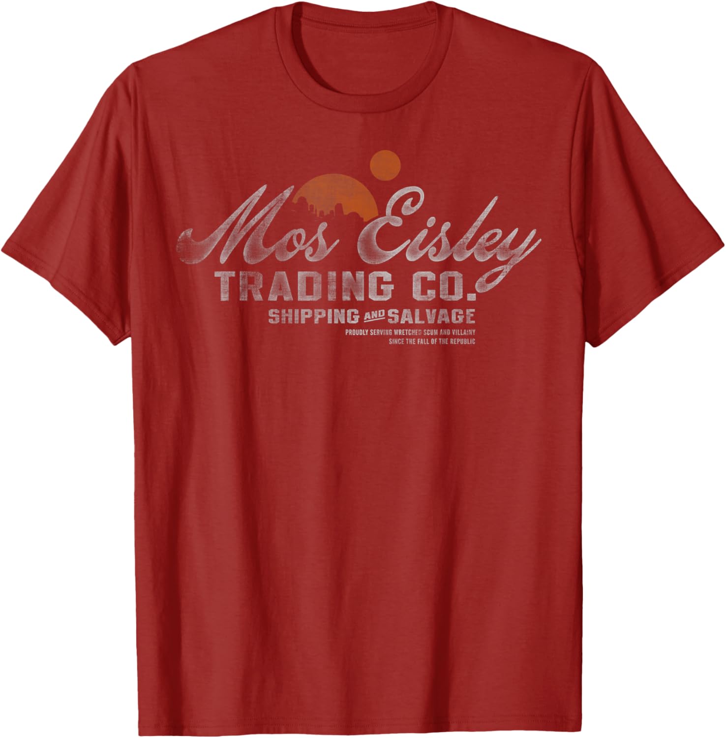 Star Wars Mos Eisley Trading Co T-Shirt for Fans of Galaxy Adventures - 7