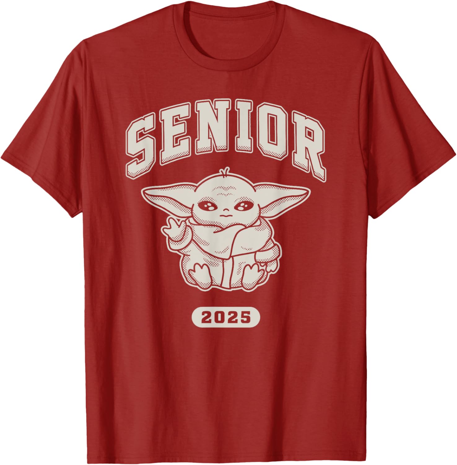 Star Wars The Mandalorian Senior Grogu High School T-Shirt for Fans - 10