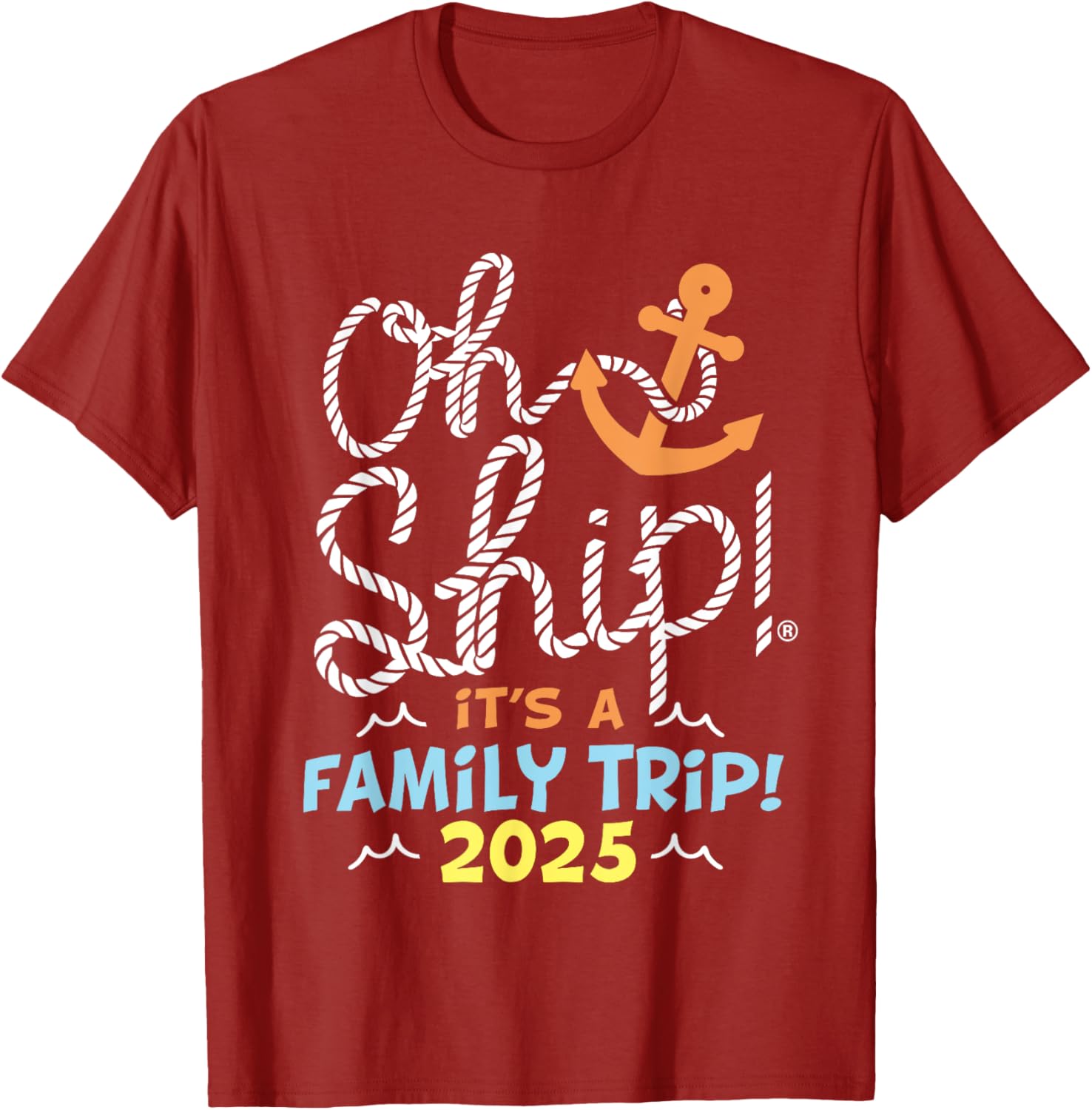 Oh Ship It's a Family Trip 2025 Matching Cruise T-Shirt for All Ages - 8