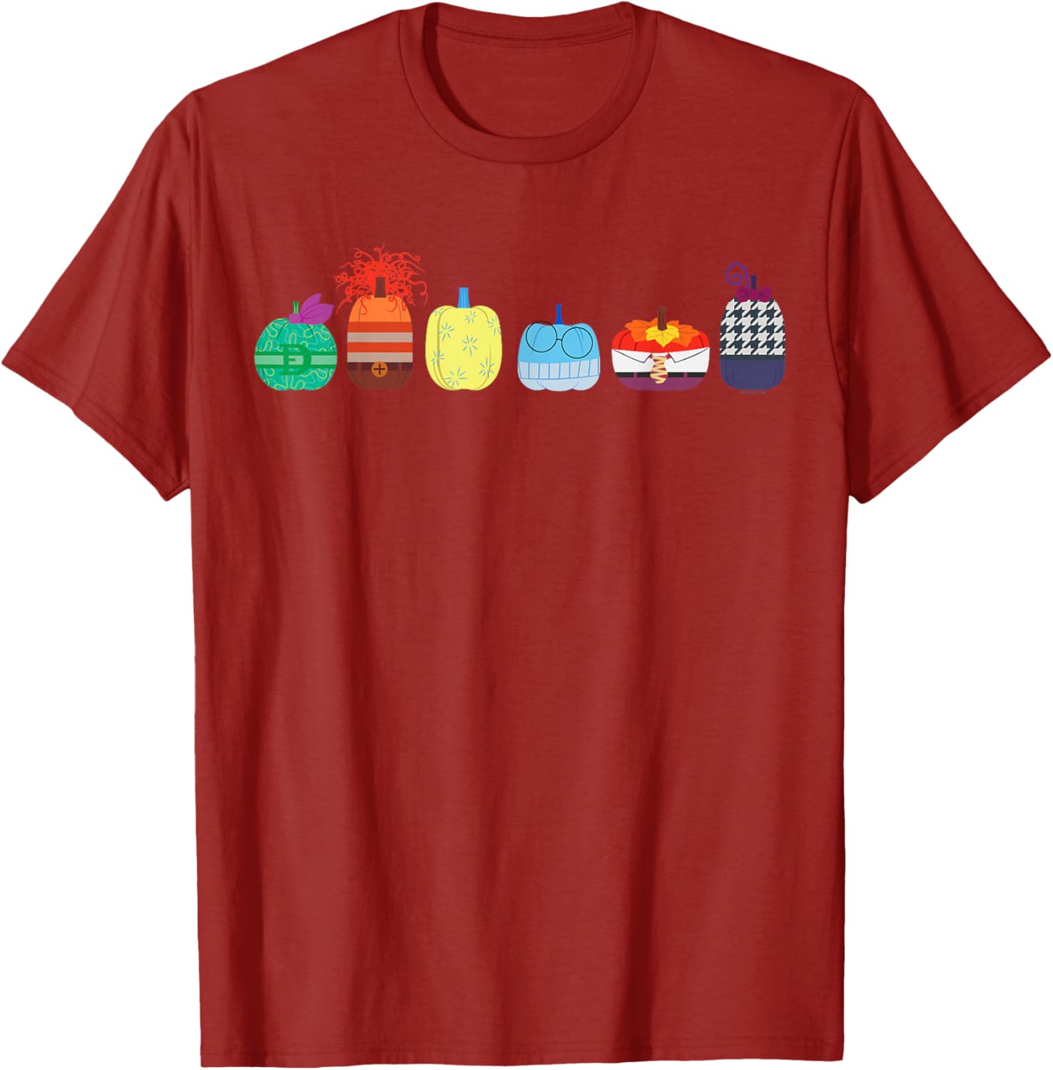 Inside Out 2 Halloween Pumpkin T-Shirt Fun Disney Pixar Apparel - 6