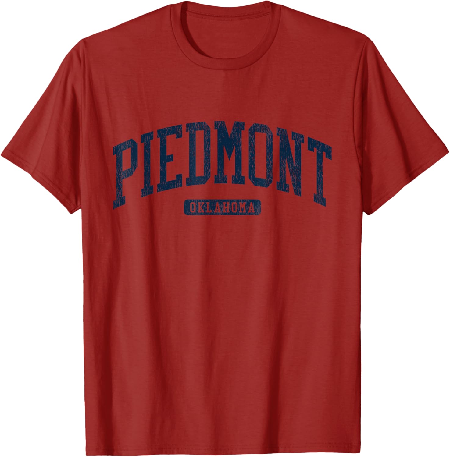 Piedmont Oklahoma College Blue T-Shirt for Ultimate School Spirit - 16