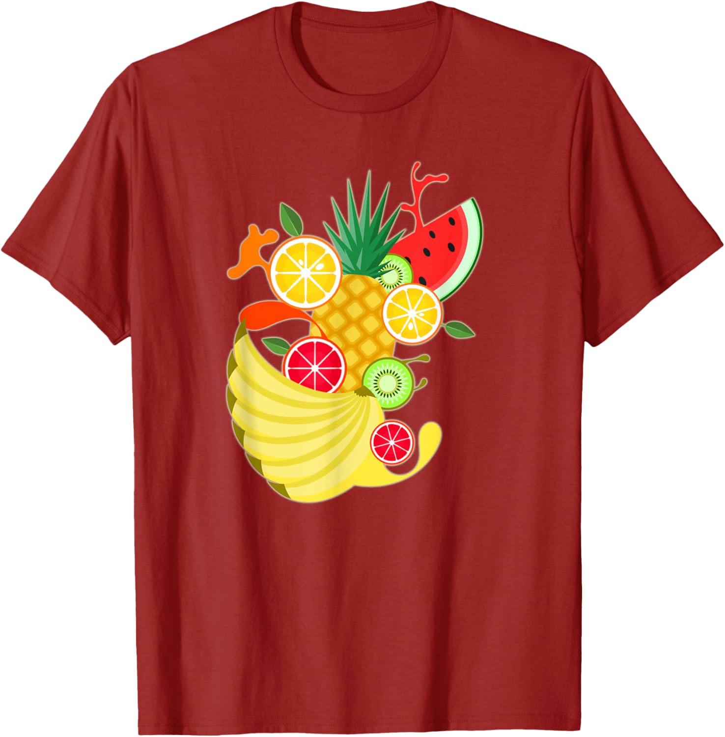 Vibrant Citrus Fruit T-Shirt for Fresh Summer Style | Fun and Fashionable - 9