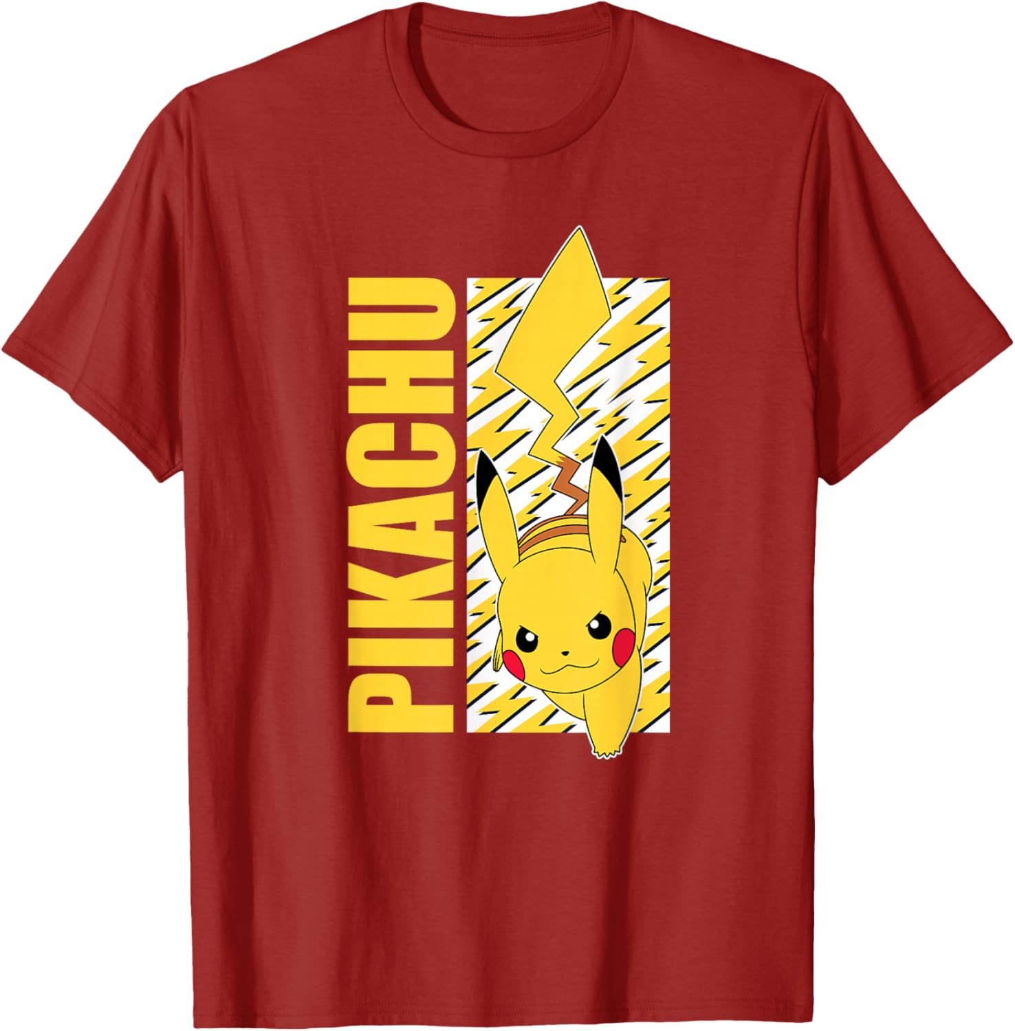 Pikachu Lightning Bolts T-Shirt for Pokémon Fans - Fun and Stylish Apparel - 7
