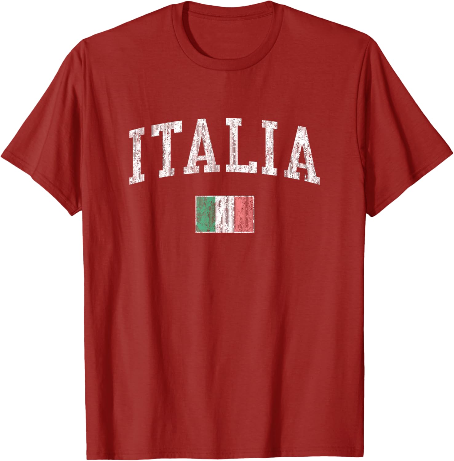 Vintage Italy T-Shirt with Italian Flag for Sports Fans and Travelers - 4