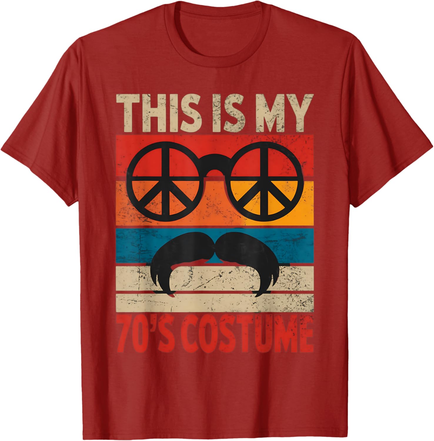 Retro 70s Disco T-Shirt for Men - This Is My 70s Costume Style - 7
