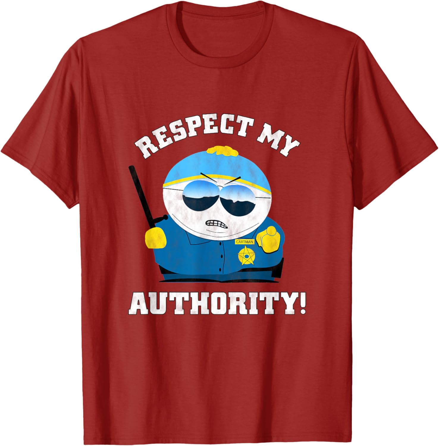 South Park Officer Cartman T-Shirt Fun Apparel for Fans and Collectors - 16