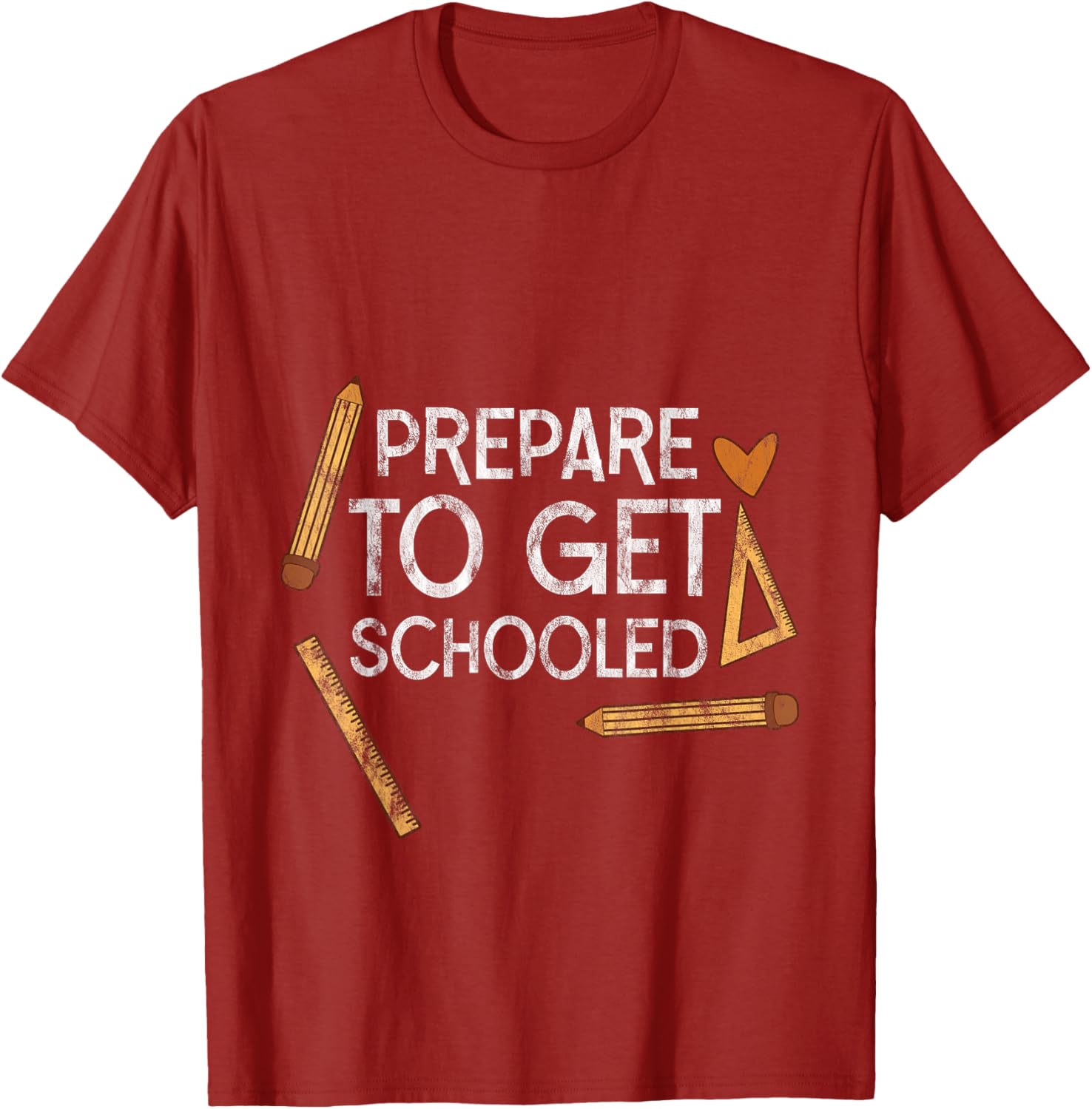 Prepare To Get Schooled T-Shirt for Students and Teachers - 12