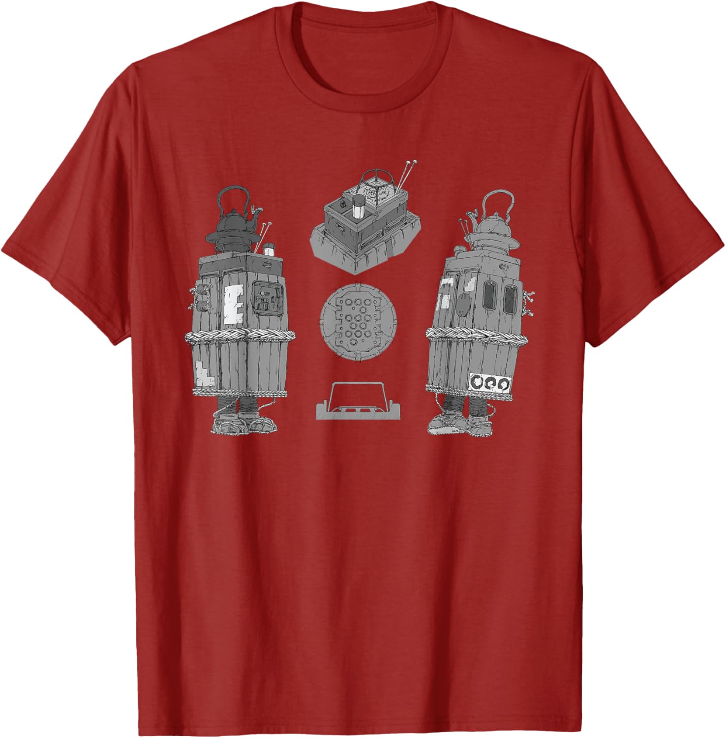 Star Wars Visions The Duel Tea House GNK Droid T-Shirt for Fans - 2