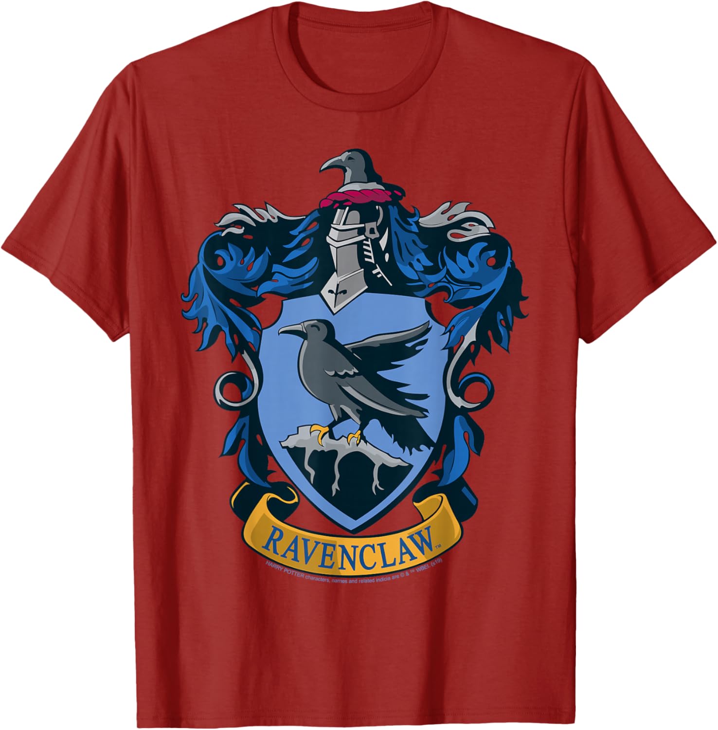 Ravenclaw Hogwarts House Nouveau Crest T-Shirt for Harry Potter Fans - 6