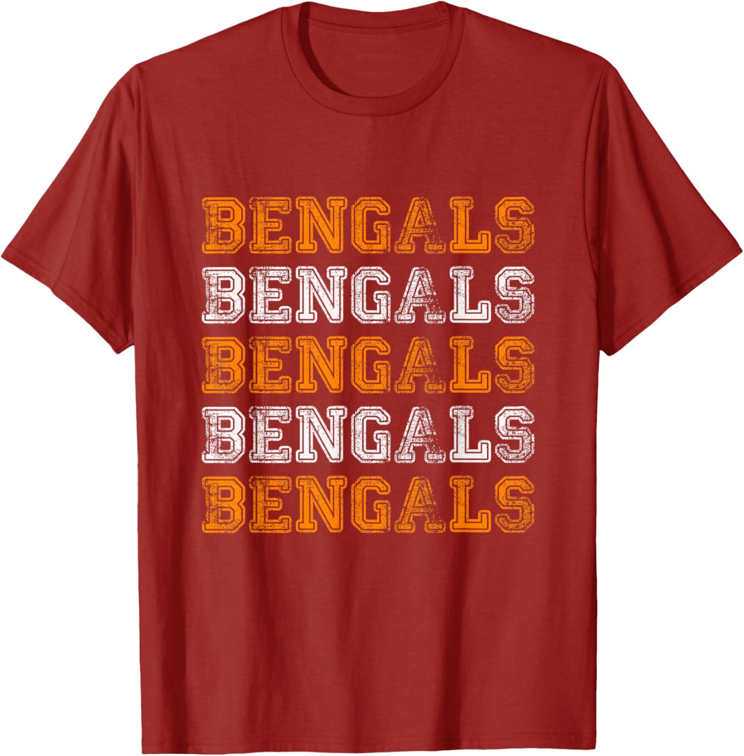 Vintage Retro Bengals T-Shirt for Trendy Sports Fans and Style Enthusiasts - 13