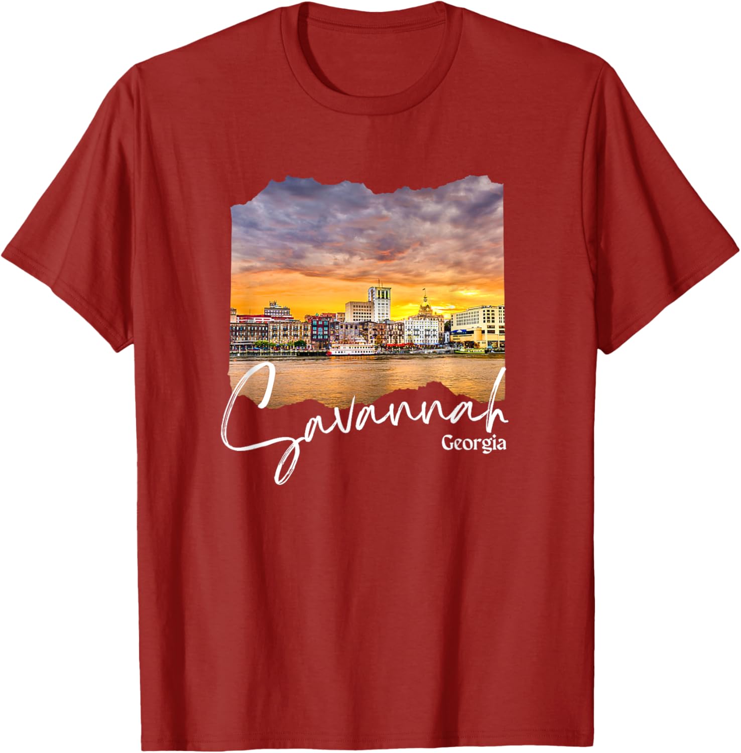 Savannah Georgia Souvenir T-Shirt Perfect for Beach Lovers and Tourists - 9