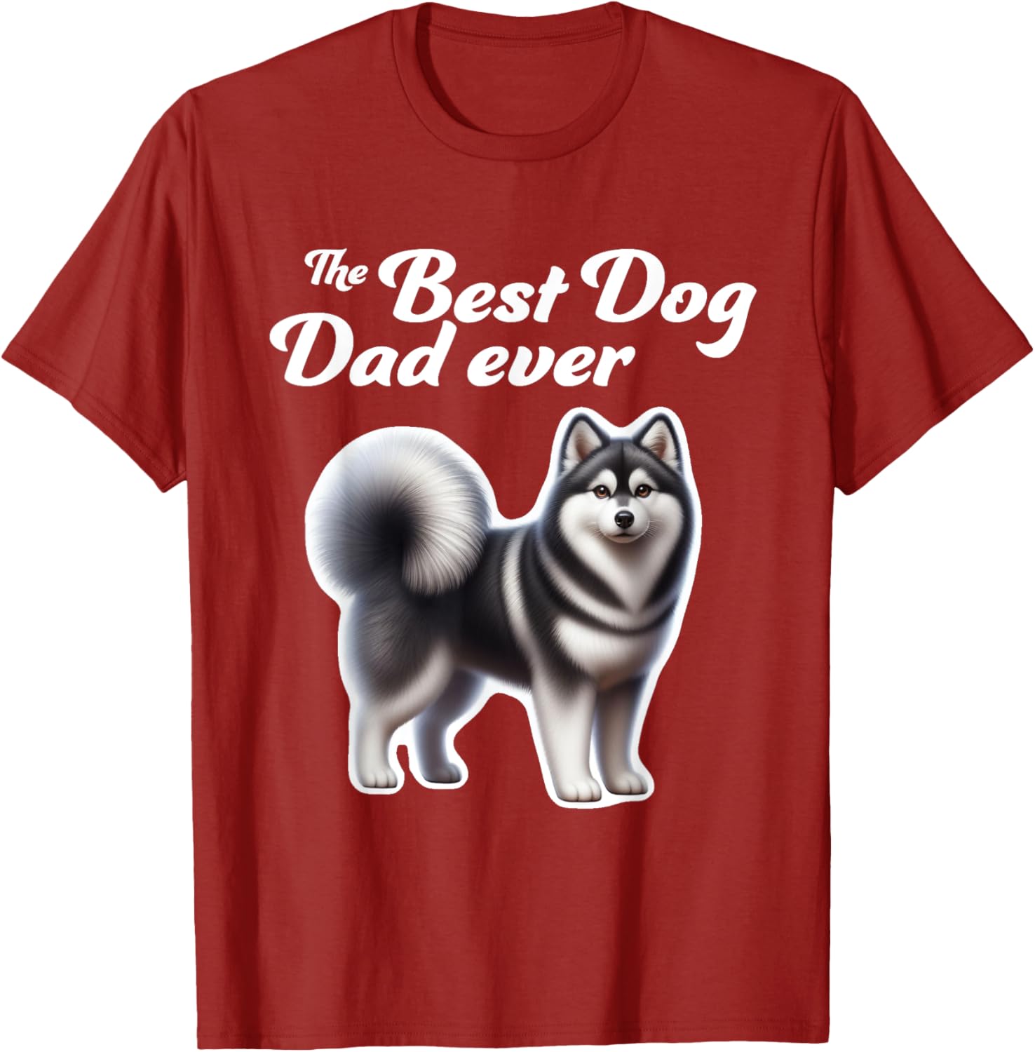 Best Dog Dad Ever Alaskan Klee Kai T-Shirt for Men and Women - 18
