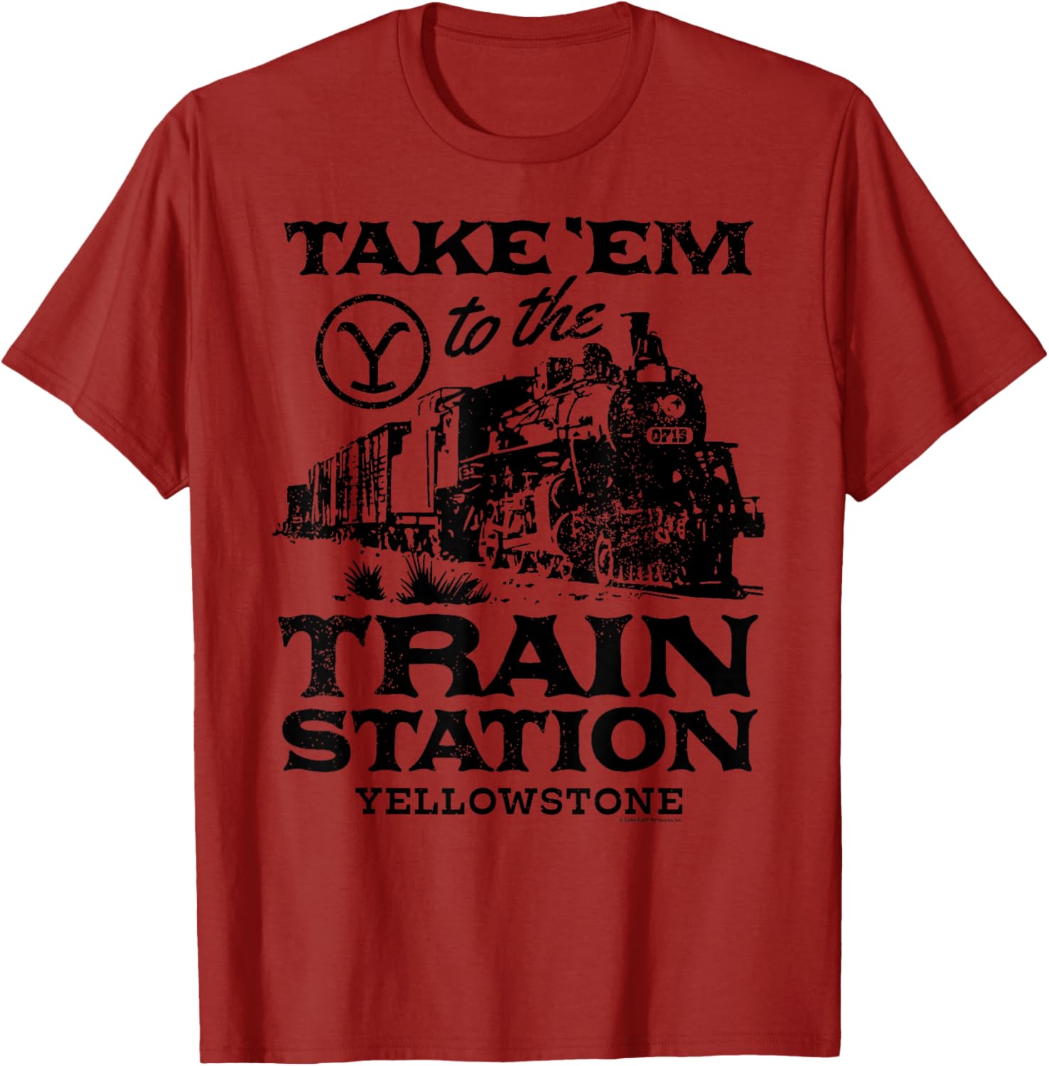 Yellowstone Take Em To The Train Station T-Shirt for Fans and Collectors - 7