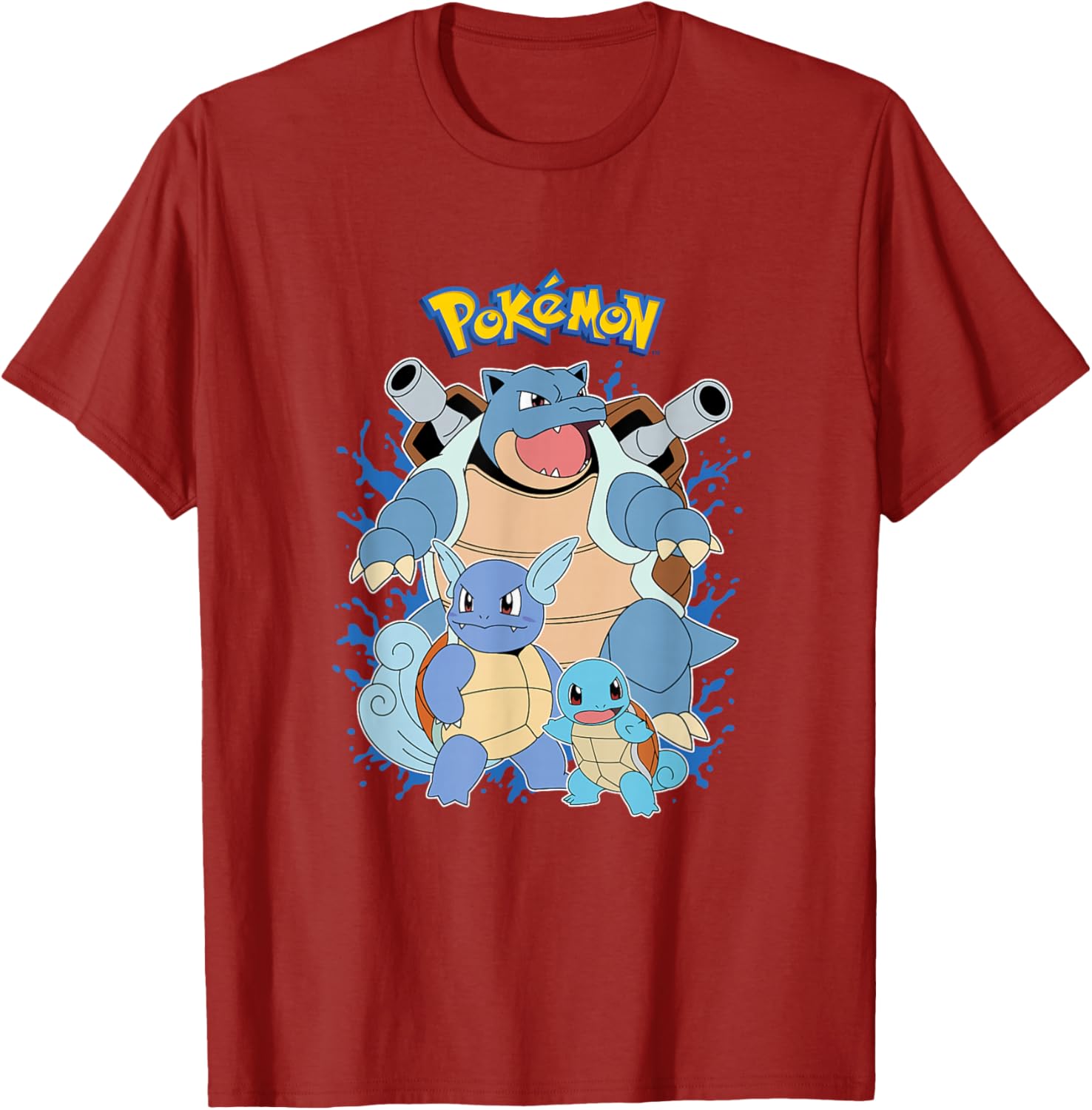 Squirtle Evolution T-Shirt for Pokémon Fans - Fun Graphic Tee Design - 10