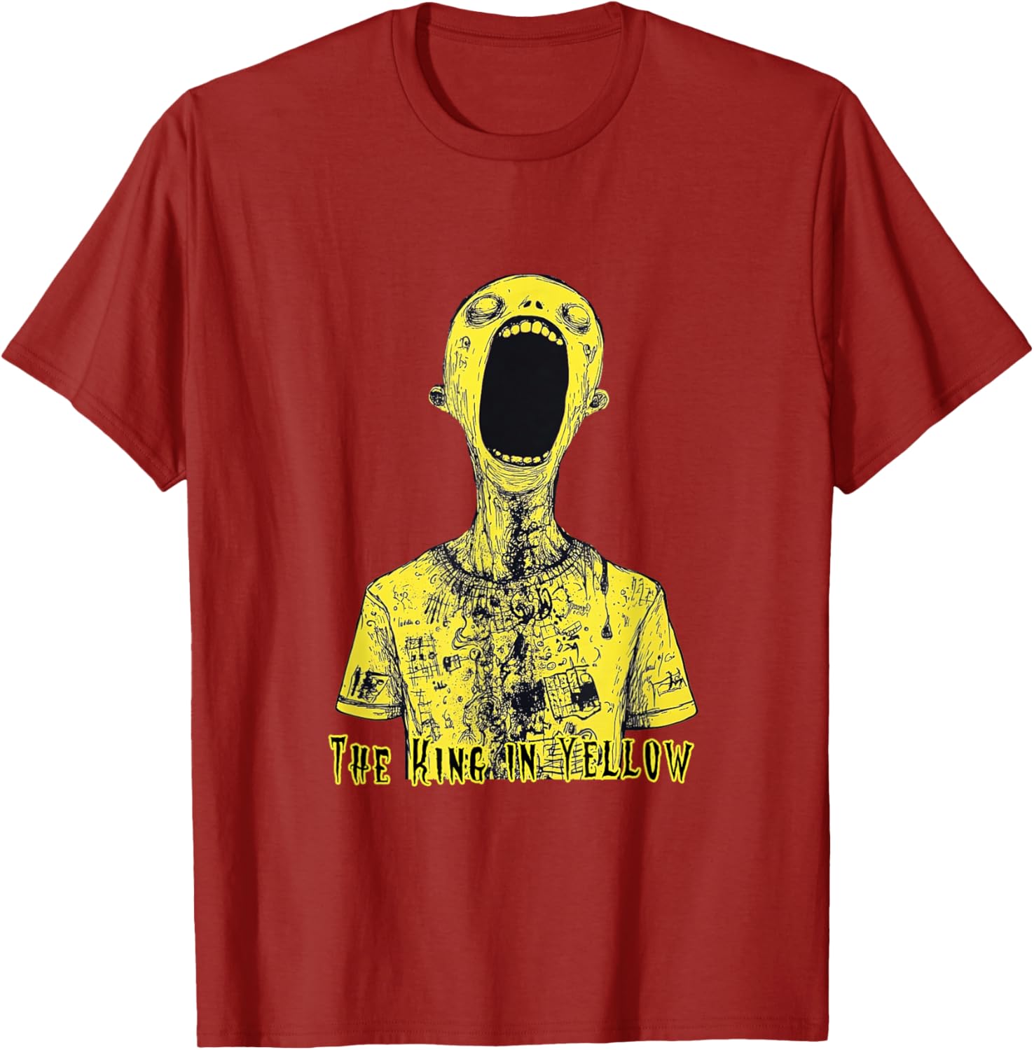 The King in Yellow T-Shirt - Tales of Madness and Mystery Apparel - 10