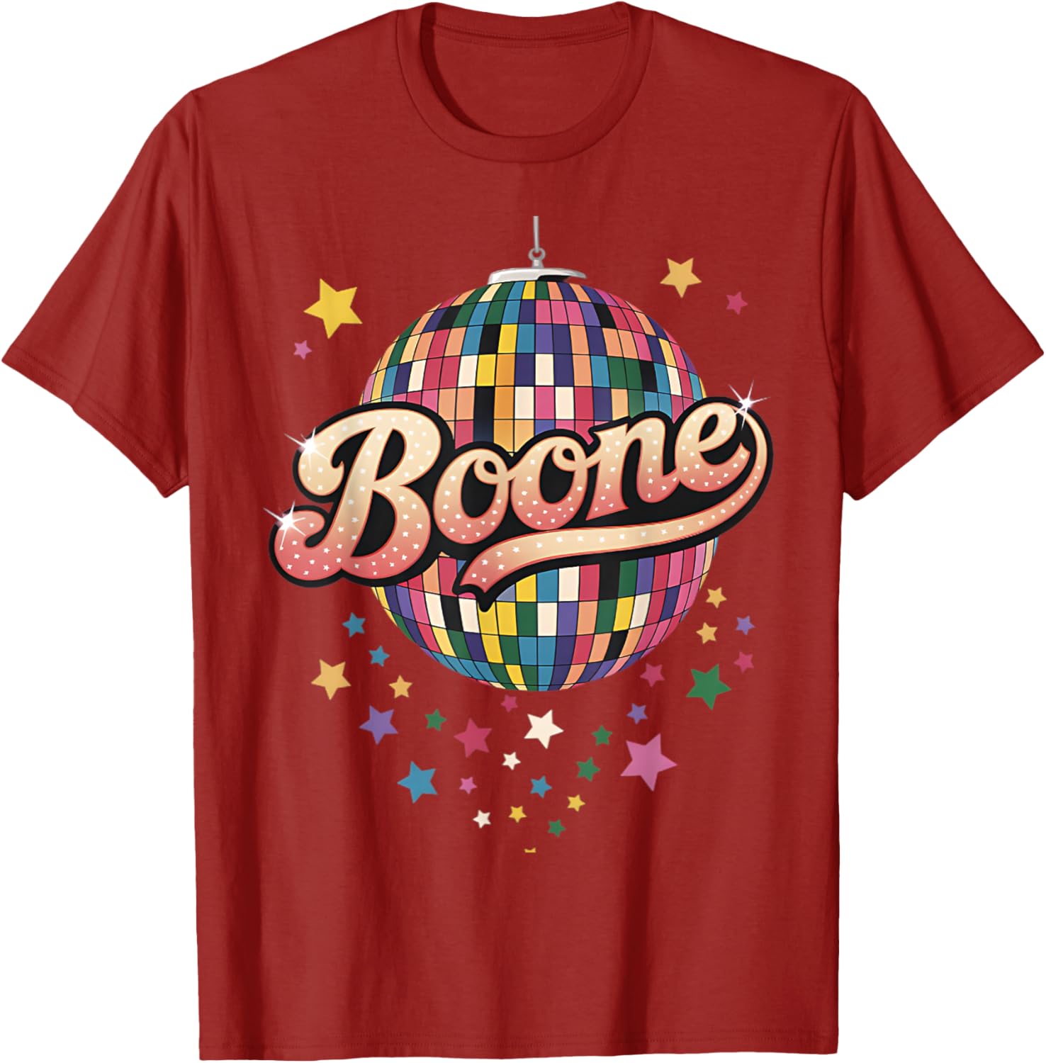 Personalized Girl Retro Boone Heart T-Shirt for Stylish Kids Outfit - 9