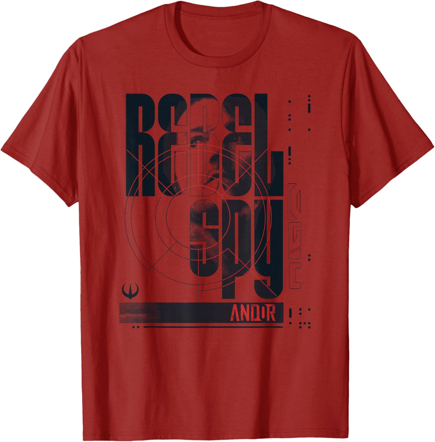 Star Wars Andor Cassian Distressed Poster T-Shirt for Fans and Collectors - 2