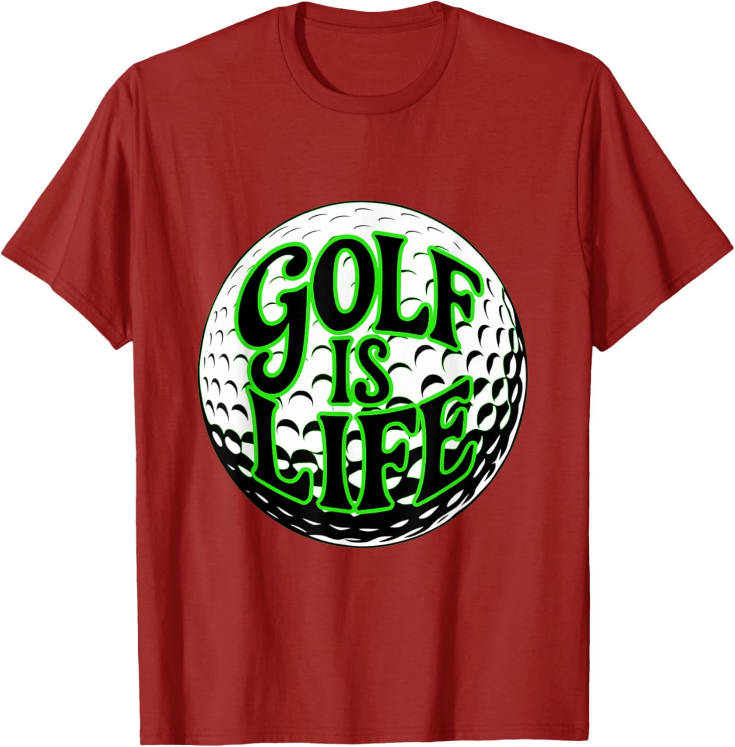 Nice Golf Is Life Novelty T-Shirt for New Golfers and Links Lovers - 1
