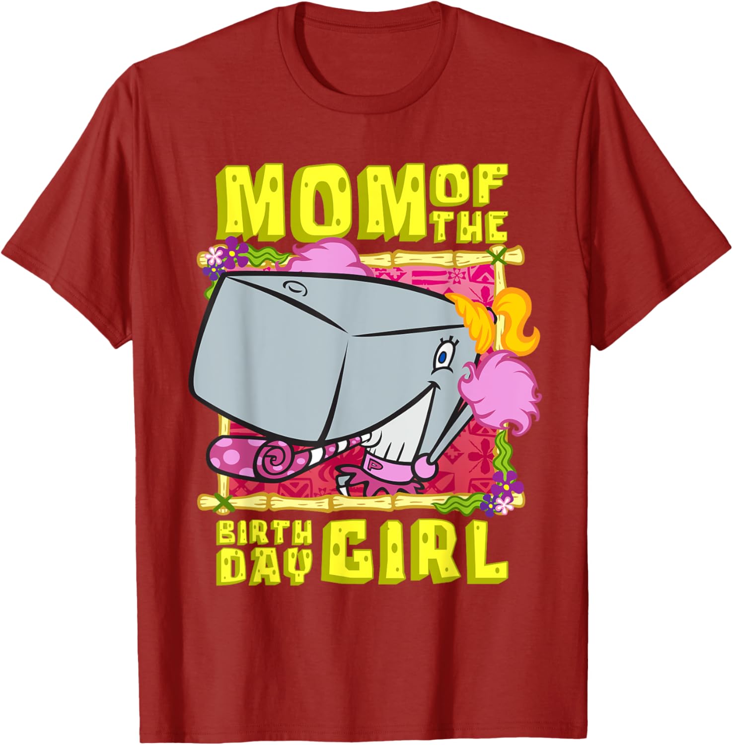 SpongeBob Pearl Krabs Mom T-Shirt Perfect Gift for Birthday Girls - 1