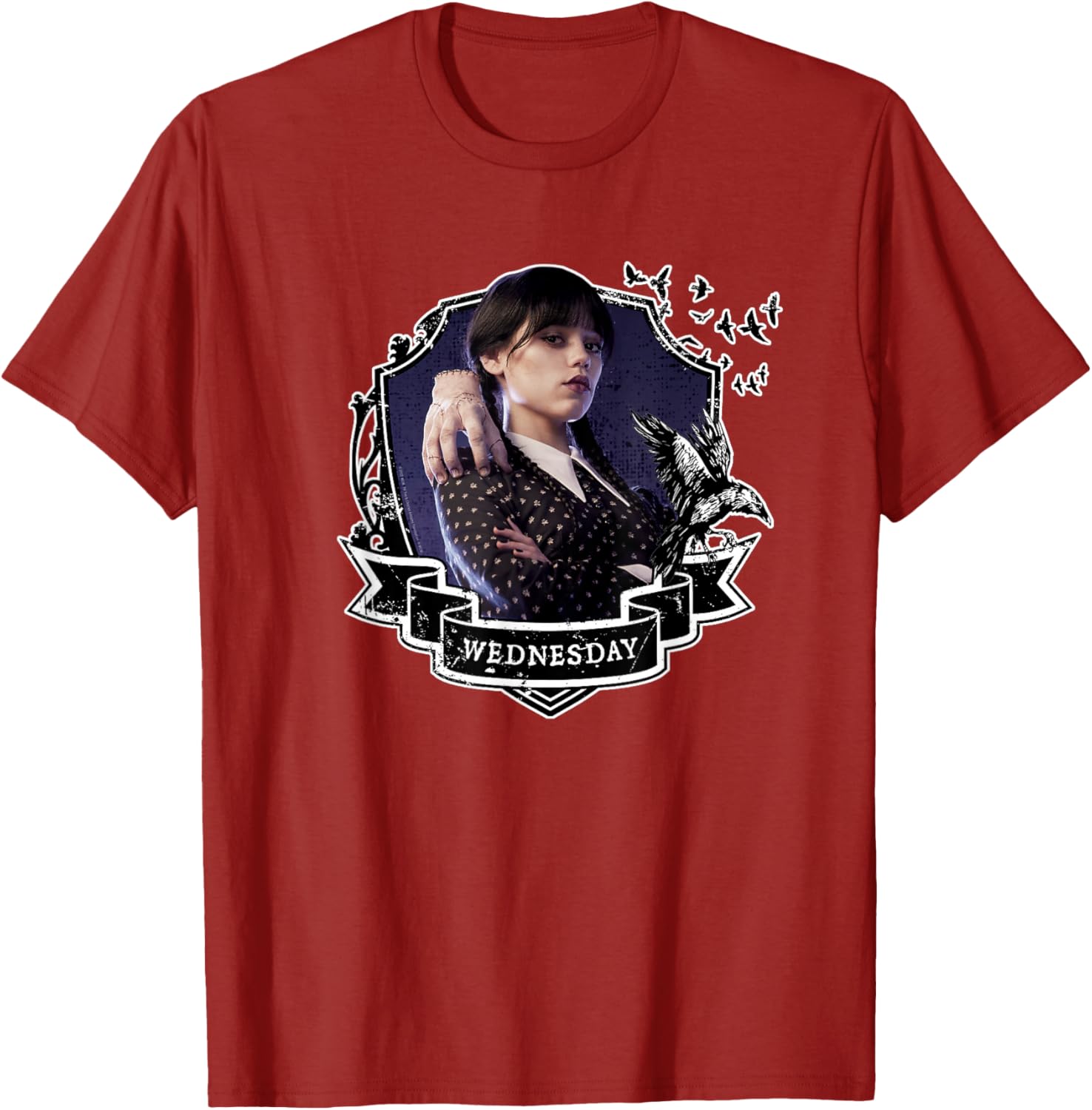 Wednesday Nevermore Graphic T-Shirt for Fans of Iconic Wednesday Style - 10