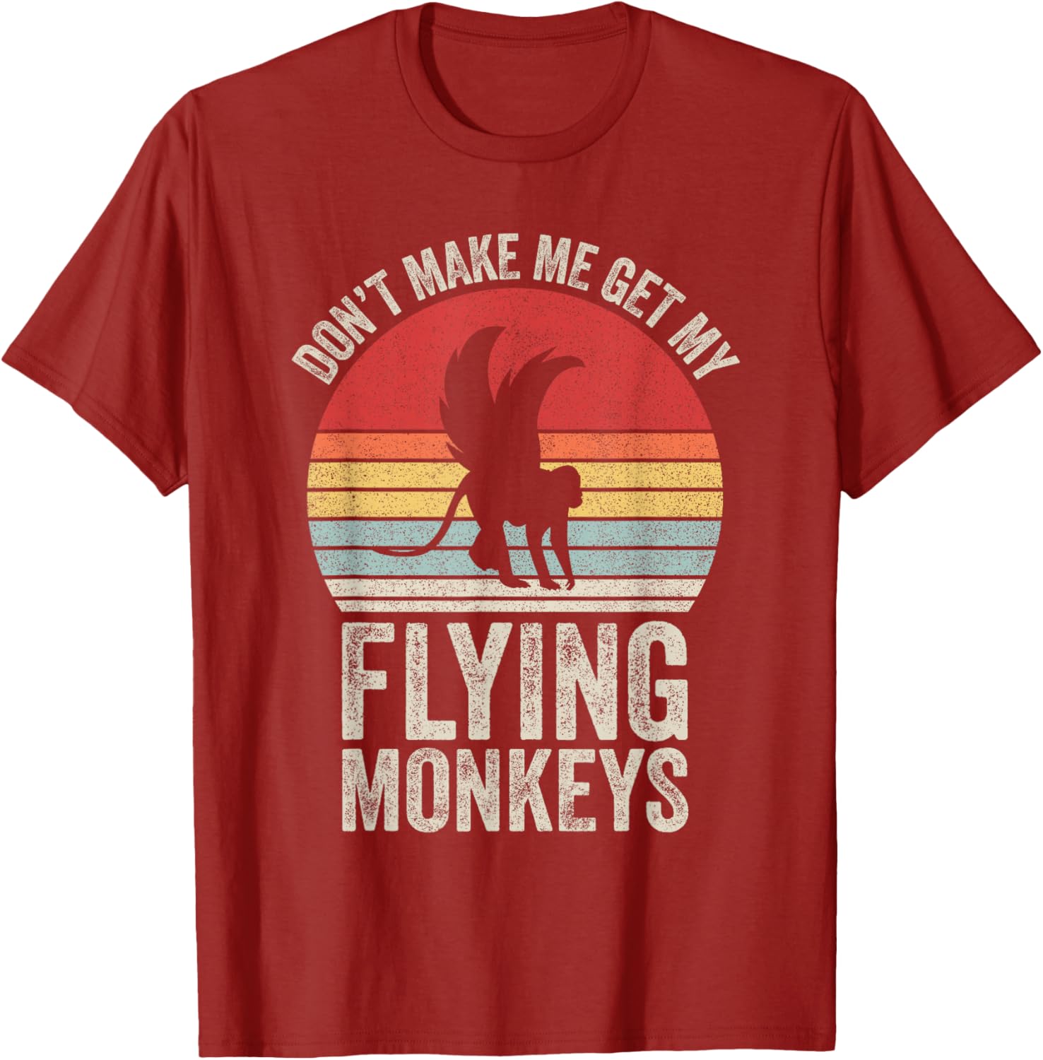 Vintage Retro Flying Monkeys T-Shirt for Fun Lovers and Gift Ideas - 21