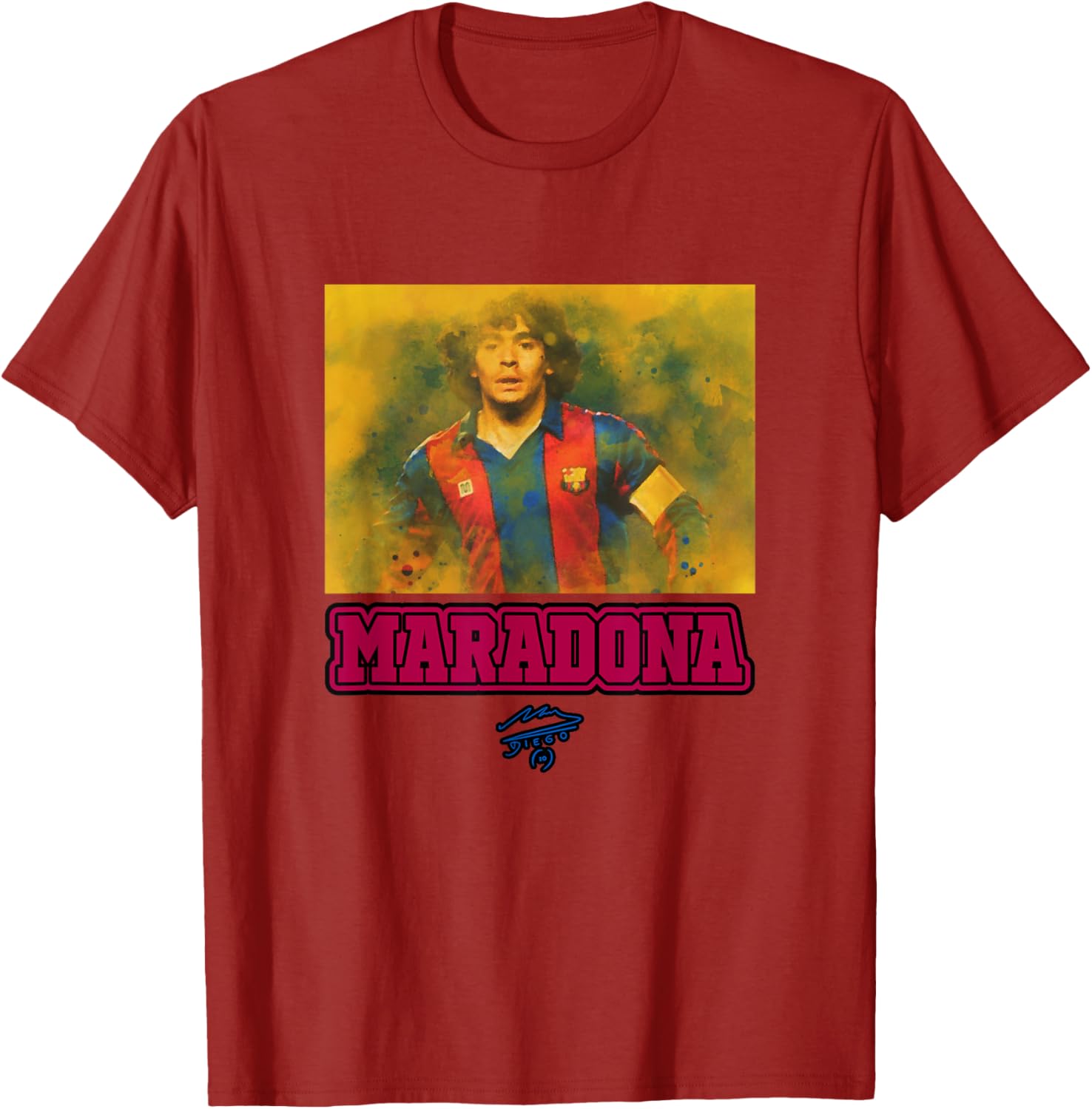 Stylish Maradona Barcelona T-Shirt for Football Fans and Casual Wear - 10