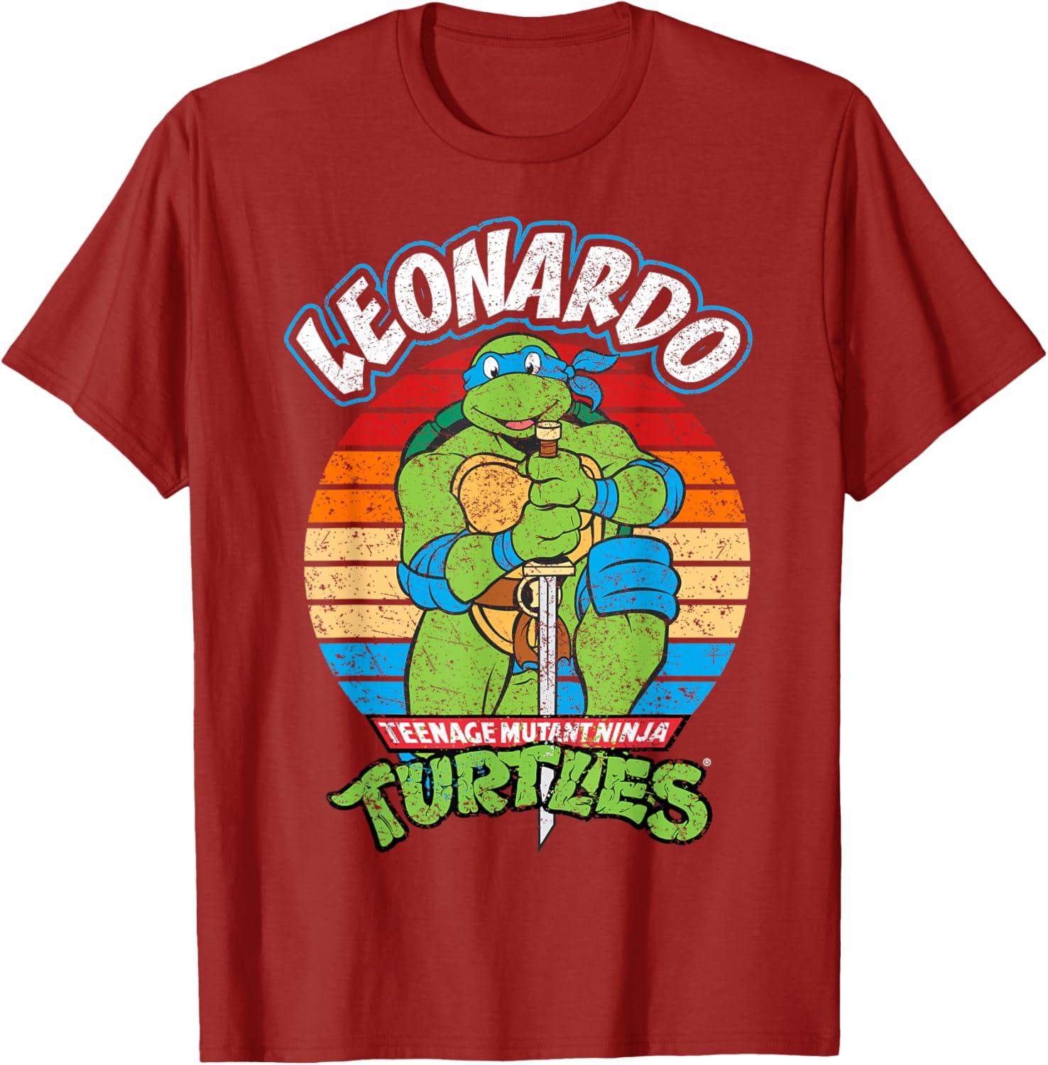 Teenage Mutant Ninja Turtles Leonardo Action T-Shirt for Fans - 4