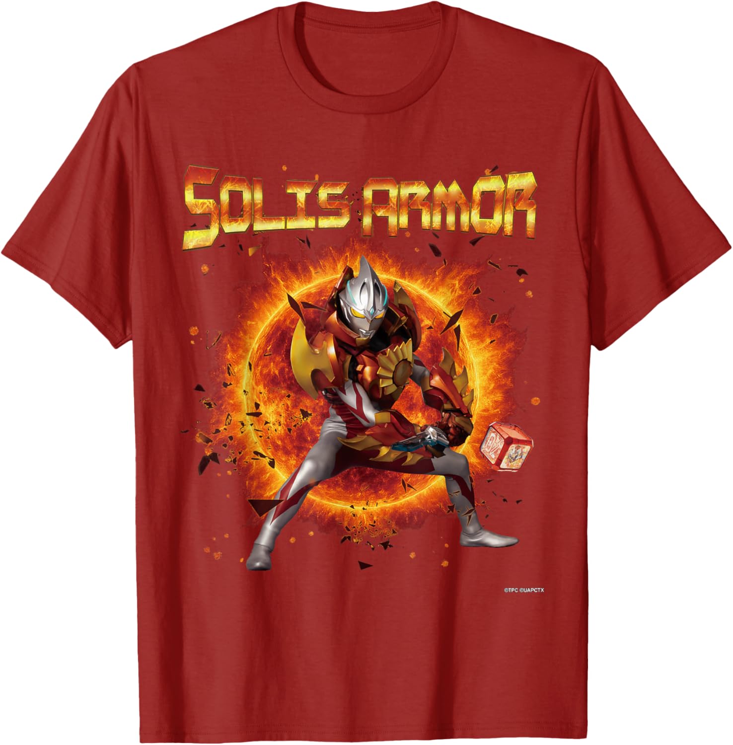 Ultraman Arc Solis Armor T-Shirt for Fans of Classic Sci-Fi Heroes - 4