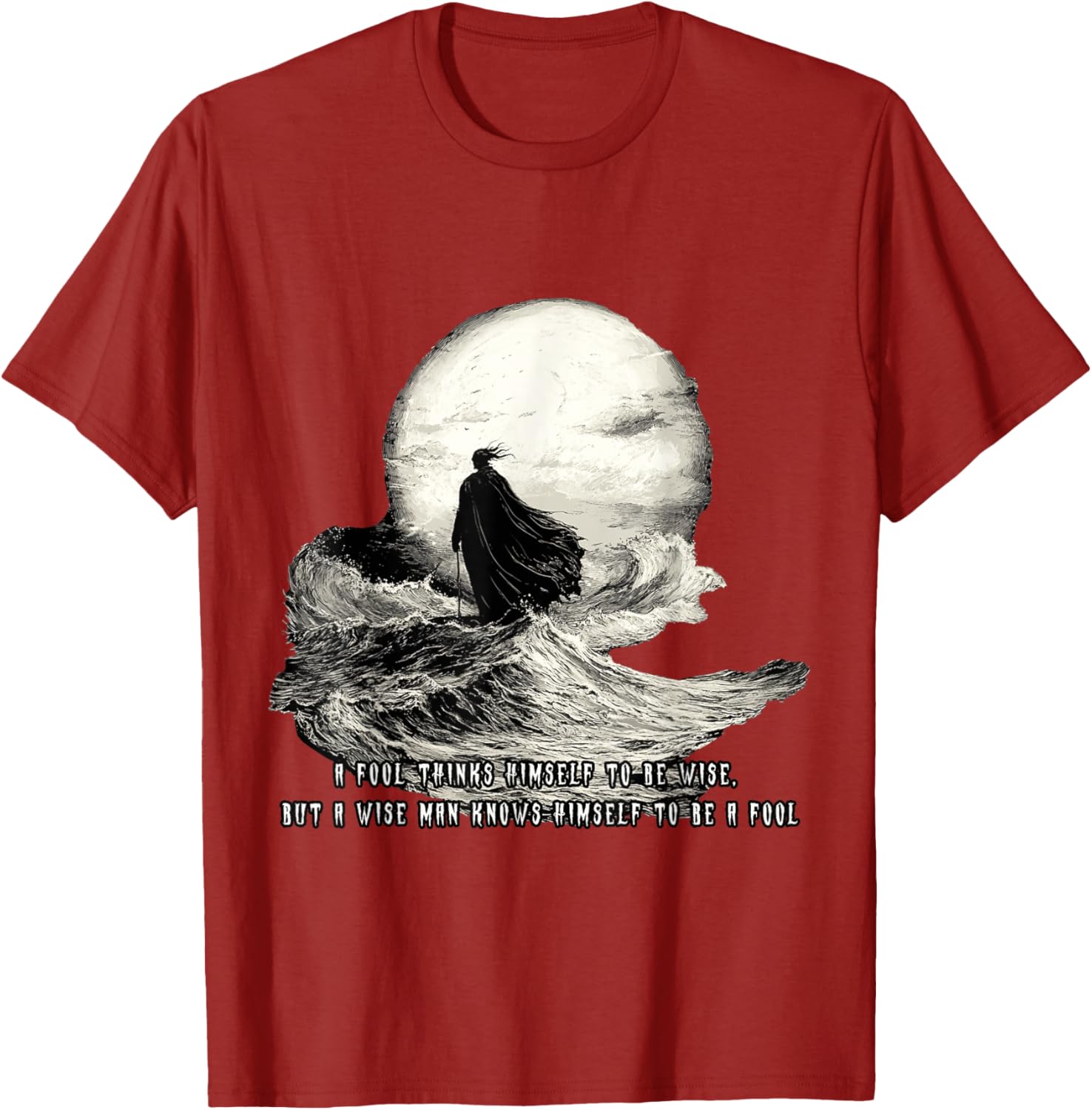 Wise Quotes T-Shirt for Men and Women - Thoughtful Design Clothing - 3