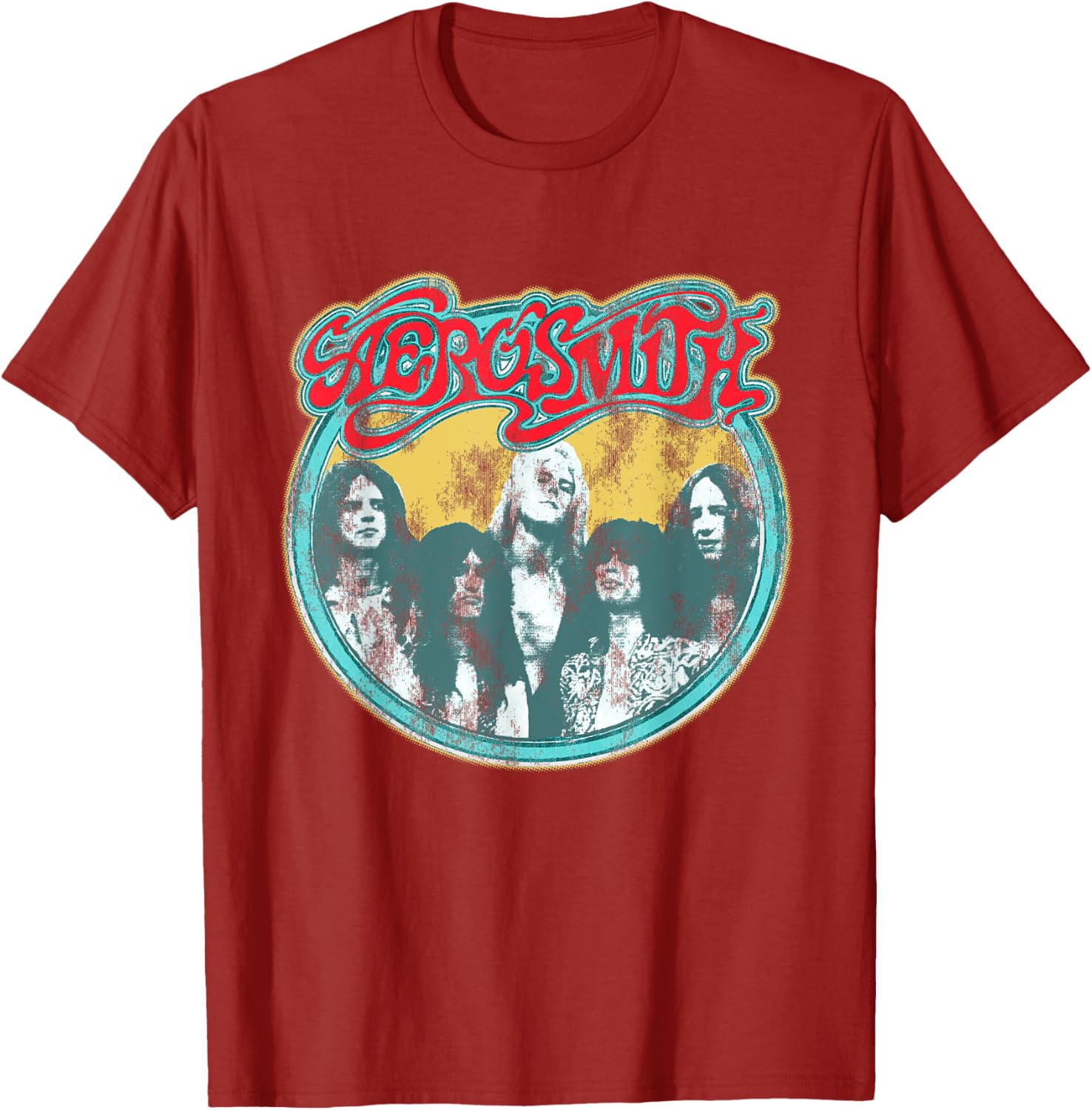 Official Aerosmith Get A Grip Logo T-Shirt for Music Lovers and Fans - 5