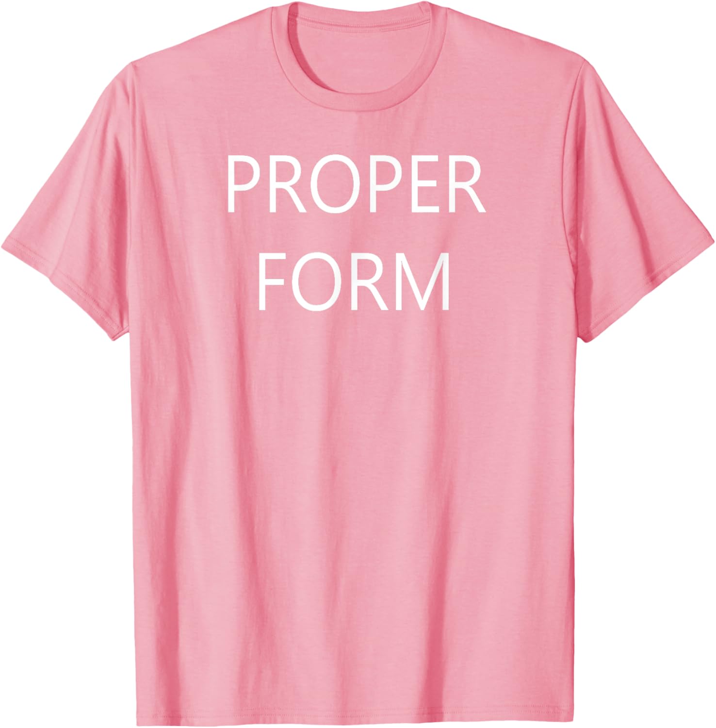 Proper Form T-Shirt for Comfort and Style in Clothing and Footwear - 5