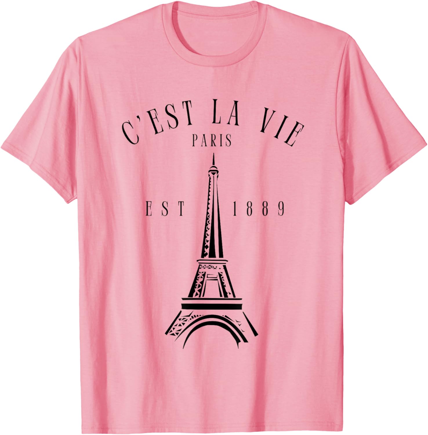 Vintage Eiffel Tower T-Shirt for Paris Lovers – C'est La Vie Style - 3