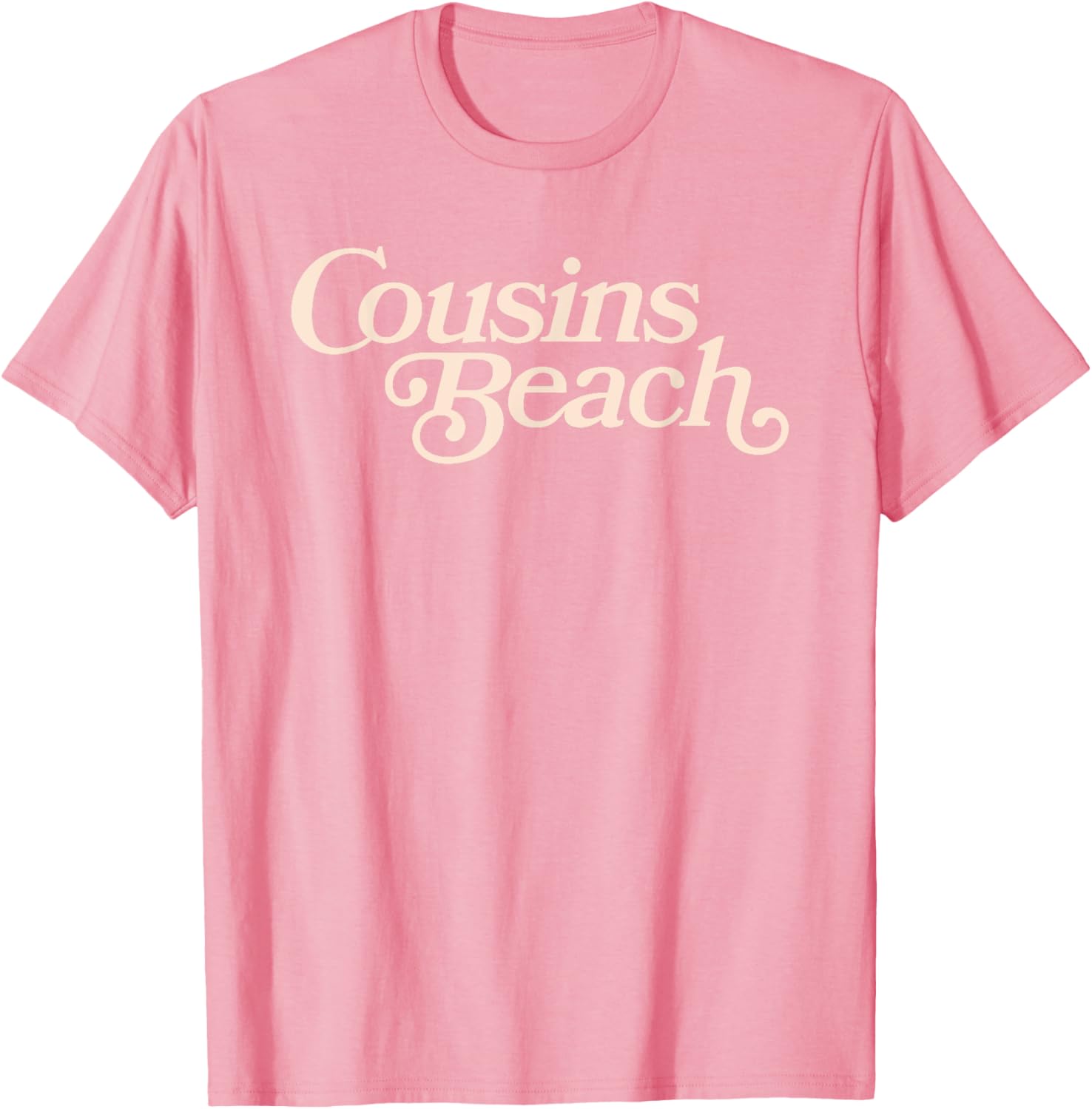 The Summer I Turned Pretty Cousins Beach Pink T-Shirt for All Ages - 1