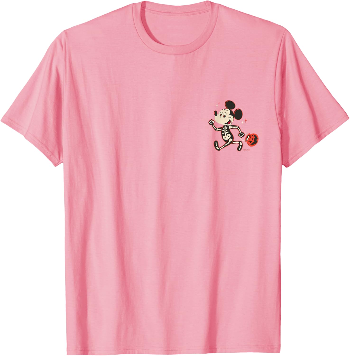 Disney Mickey Mouse Skeleton Halloween T-Shirt for Trick or Treat Fun - 4