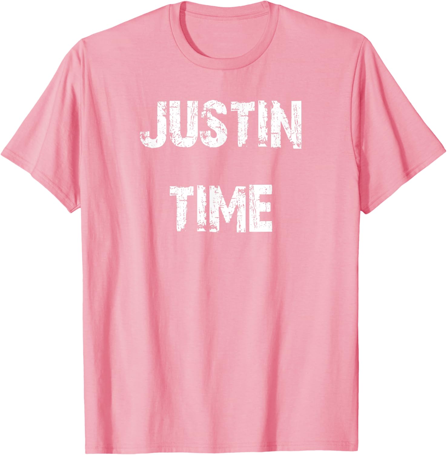 Stylish Justin Time T-Shirt for Men - Trendy Casual Wear for Every Occasion - 1