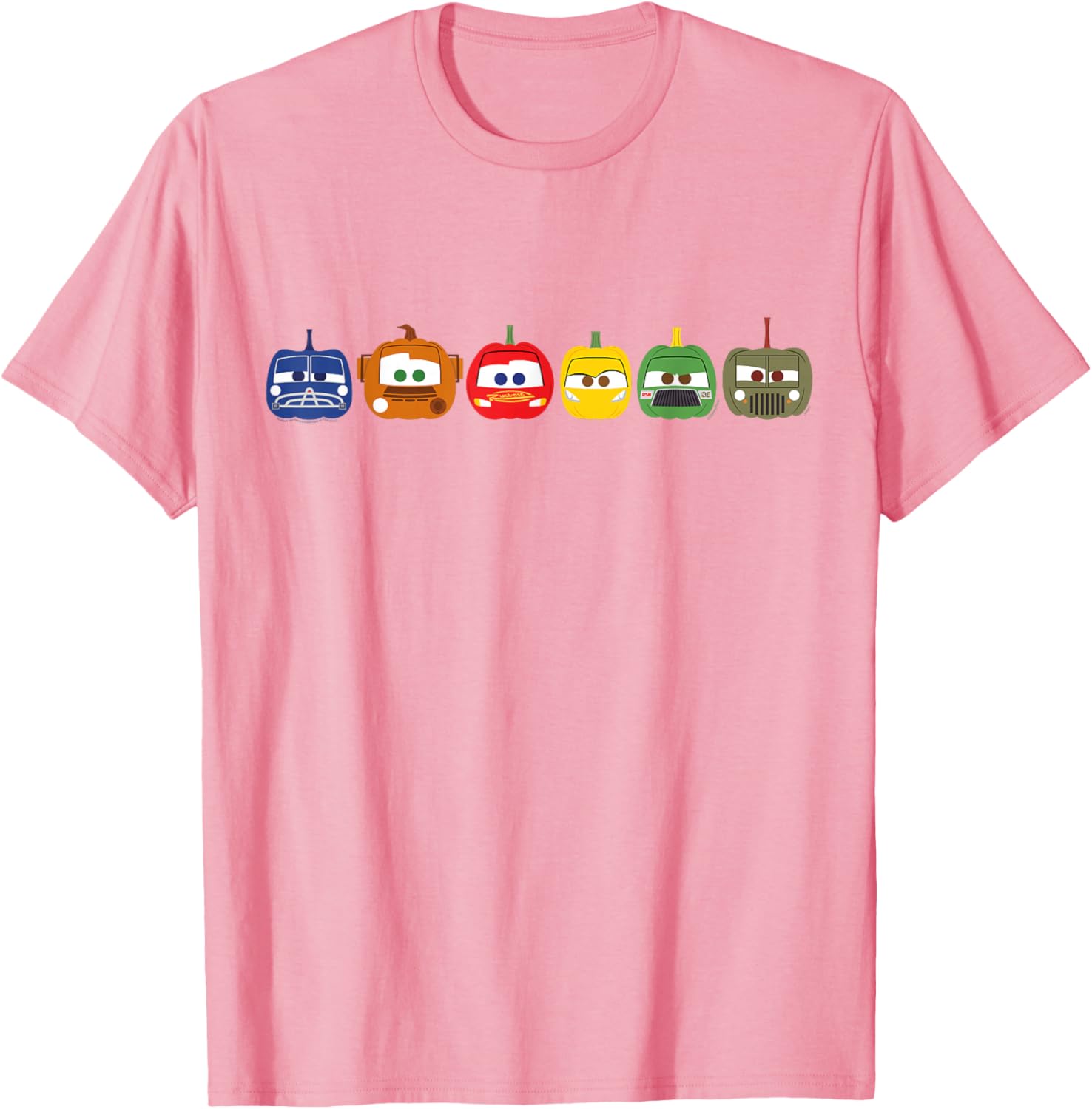 Disney Pixar Cars Halloween Pumpkin T-Shirt for Kids and Adults - 4