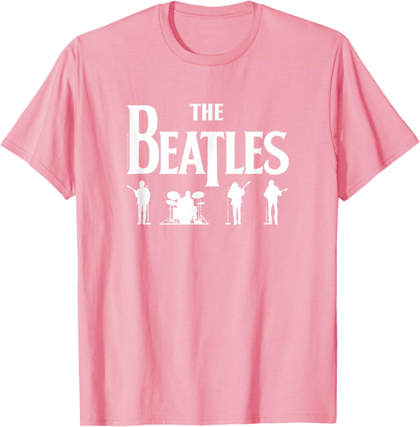 The Beatles Let It Be Light Silhouettes T-Shirt for Music Lovers - 4