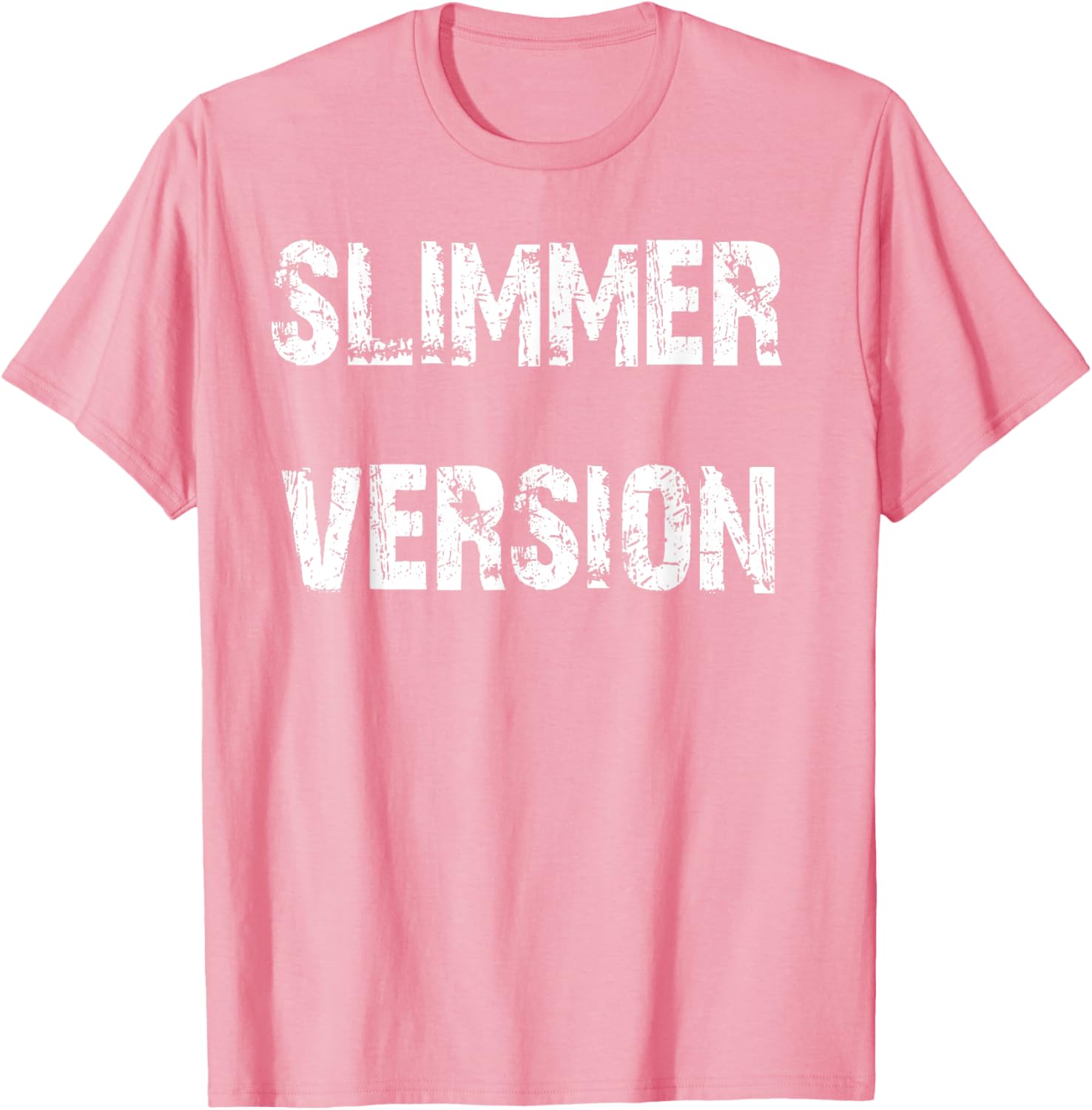 Slimmer Version Weight Loss Success T-Shirt for Motivated Fitness Fans - 28