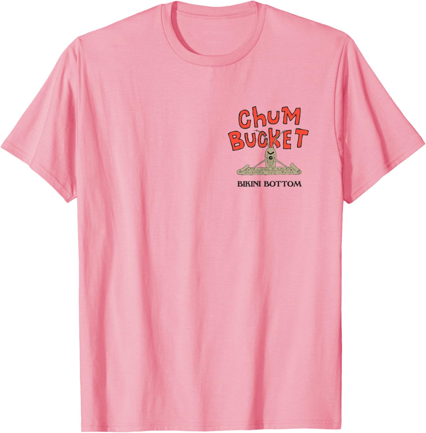 SpongeBob SquarePants Chum Bucket T-Shirt for Fans of Bikini Bottom - 5